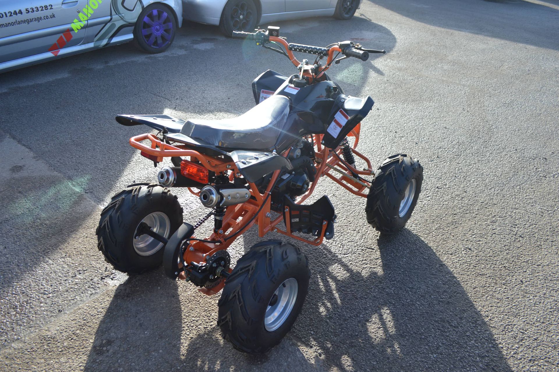 NR - 125cc INTERCEPTOR PETROL QUADBIKE, ELECTRIC START - BRAND NEW *NO VAT* - Image 6 of 12