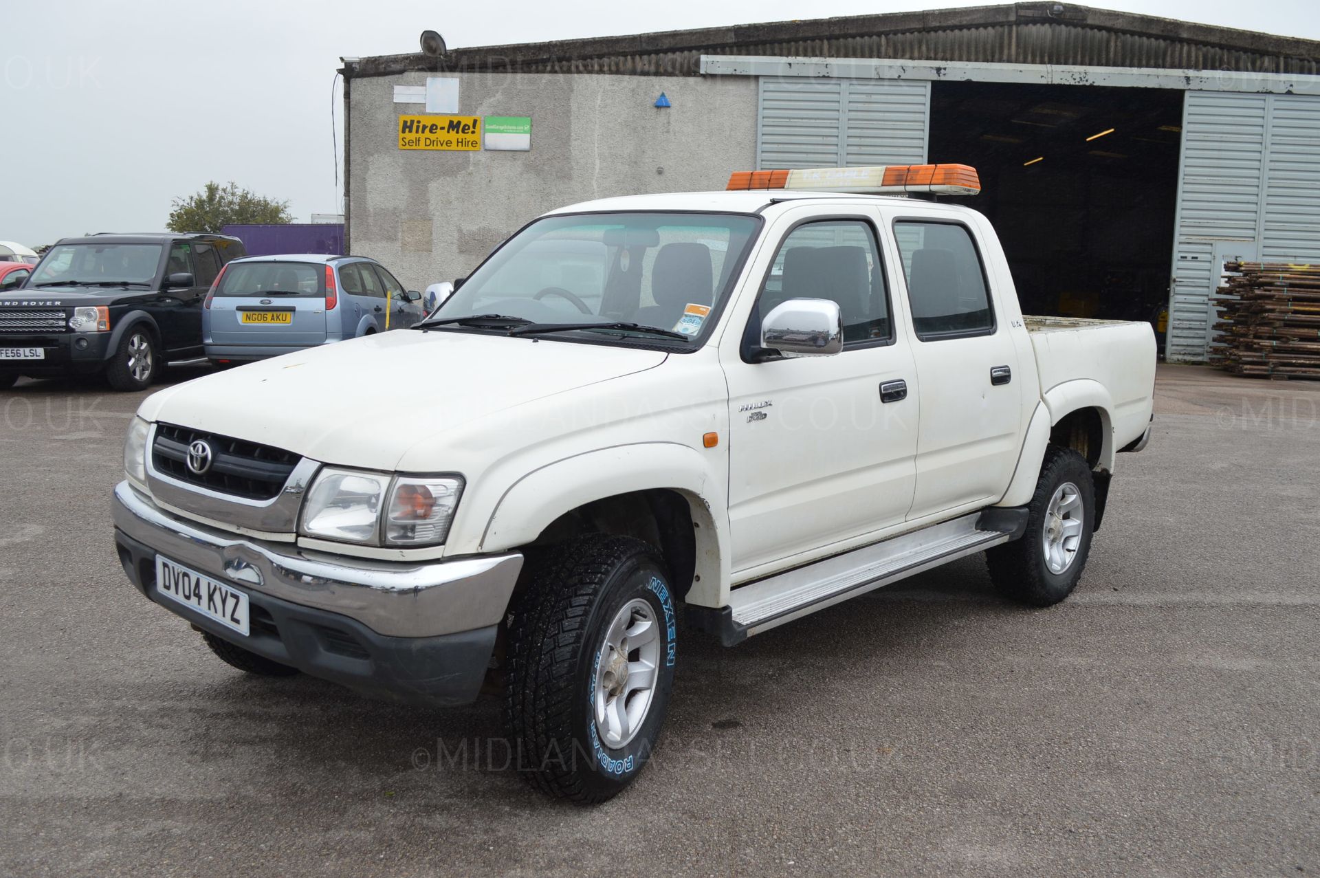 2004/04 REG TOYOTA HILUX 280 VX 4X4 CREW CAB PICK-UP *NO VAT* - Bild 2 aus 34