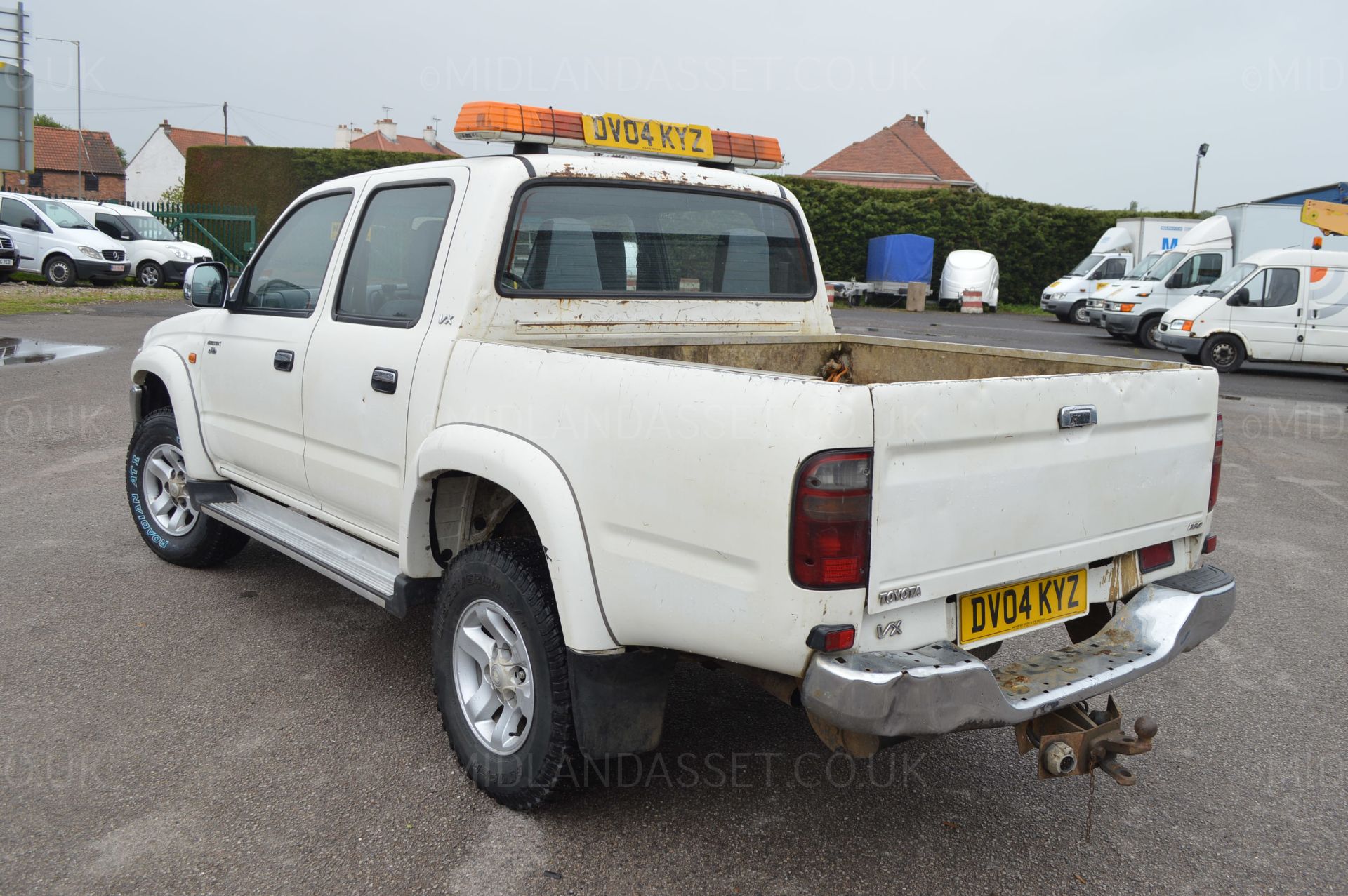 2004/04 REG TOYOTA HILUX 280 VX 4X4 CREW CAB PICK-UP *NO VAT* - Bild 3 aus 34