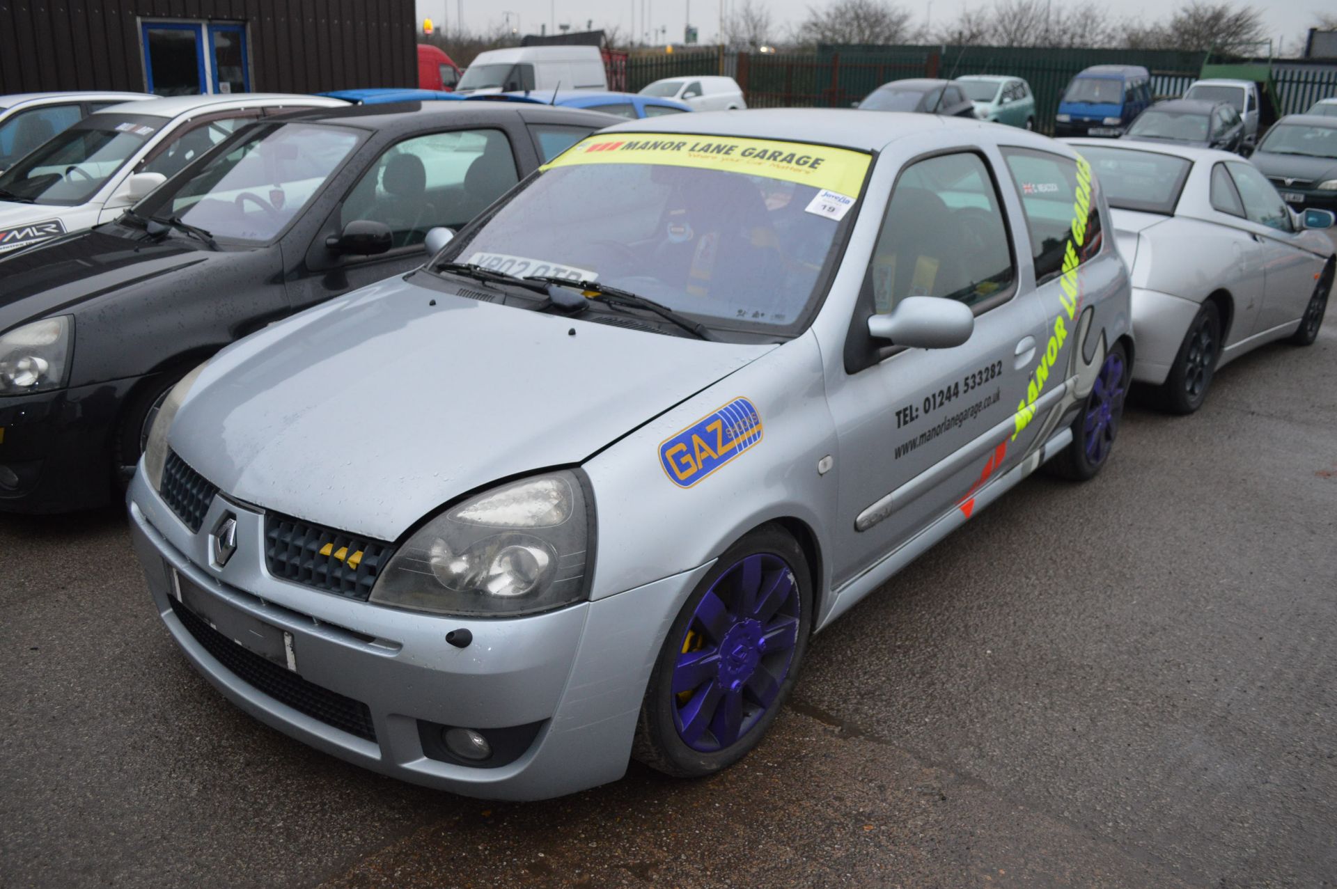 2002/02 REG RENAULT CLIO 2.0 SPORT 172 STRIPPED FOR TRACK DAYS - Image 3 of 14