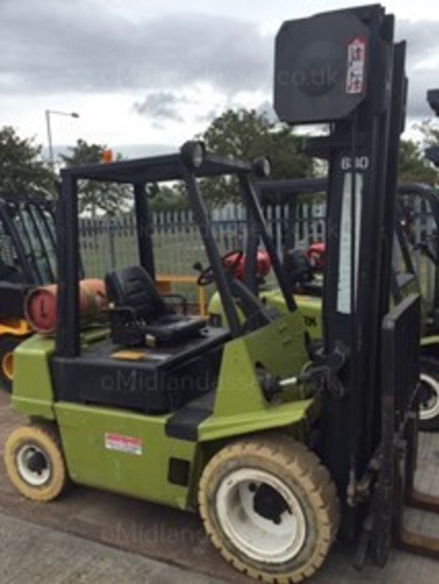 1991 HYSTER H20XL LPG COUNTERBALANCE FORK TRUCK - Image 2 of 4