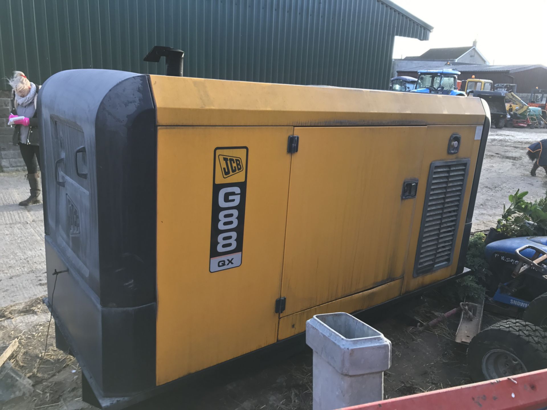 JCB G88 QX GENERATOR, STARTS AND RUNS *PLUS VAT* - Image 3 of 8