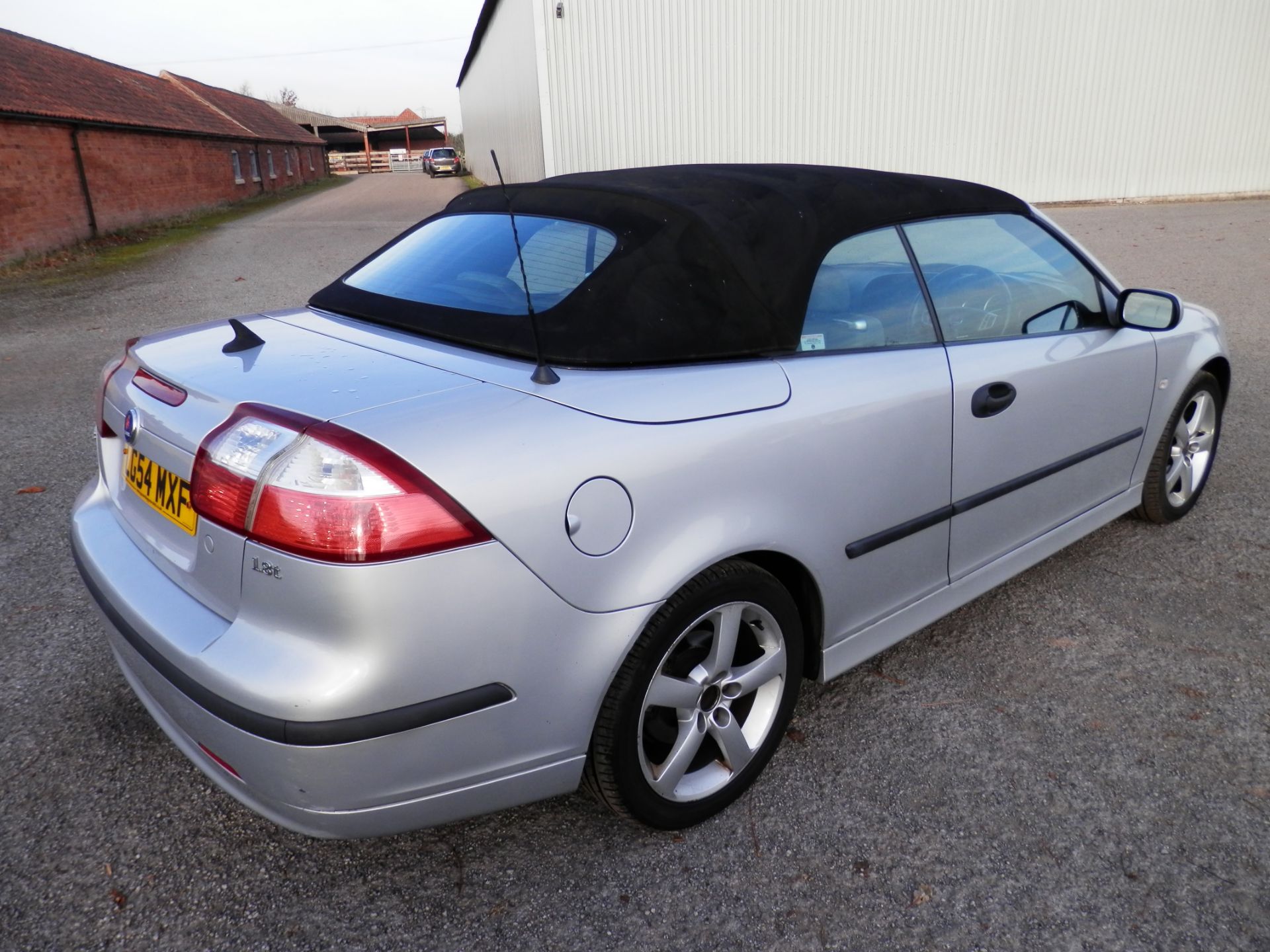 54/2004 SAAB 93 VECTOR, CONVERTIBLE, 2.0 TURBO, 150 BHP, MANUAL. ONLY 86K MILES, MOT JUNE 2017 - Image 11 of 34