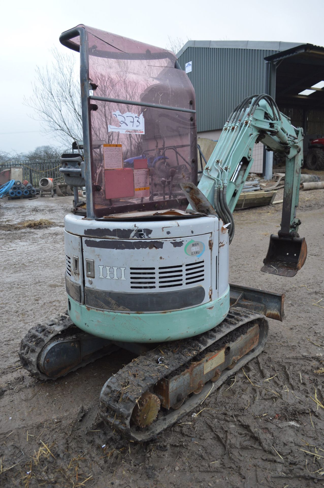 IHI IS9UX MINI DIGGER - IN WORKING ORDER *PLUS VAT* - Image 8 of 9