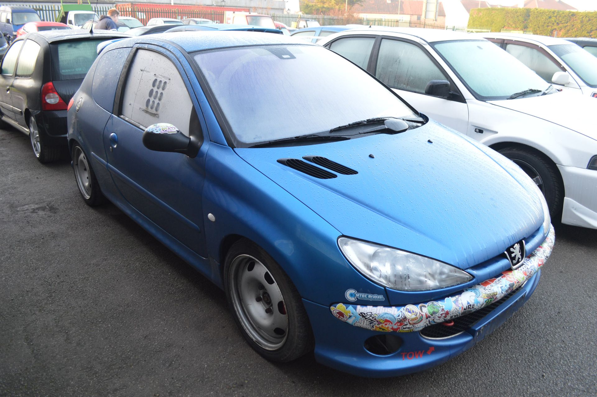 2003/03 REG PEUGEOT 206 GTI 180 - INSIDE HAS BEEN REMOVED *NO VAT*