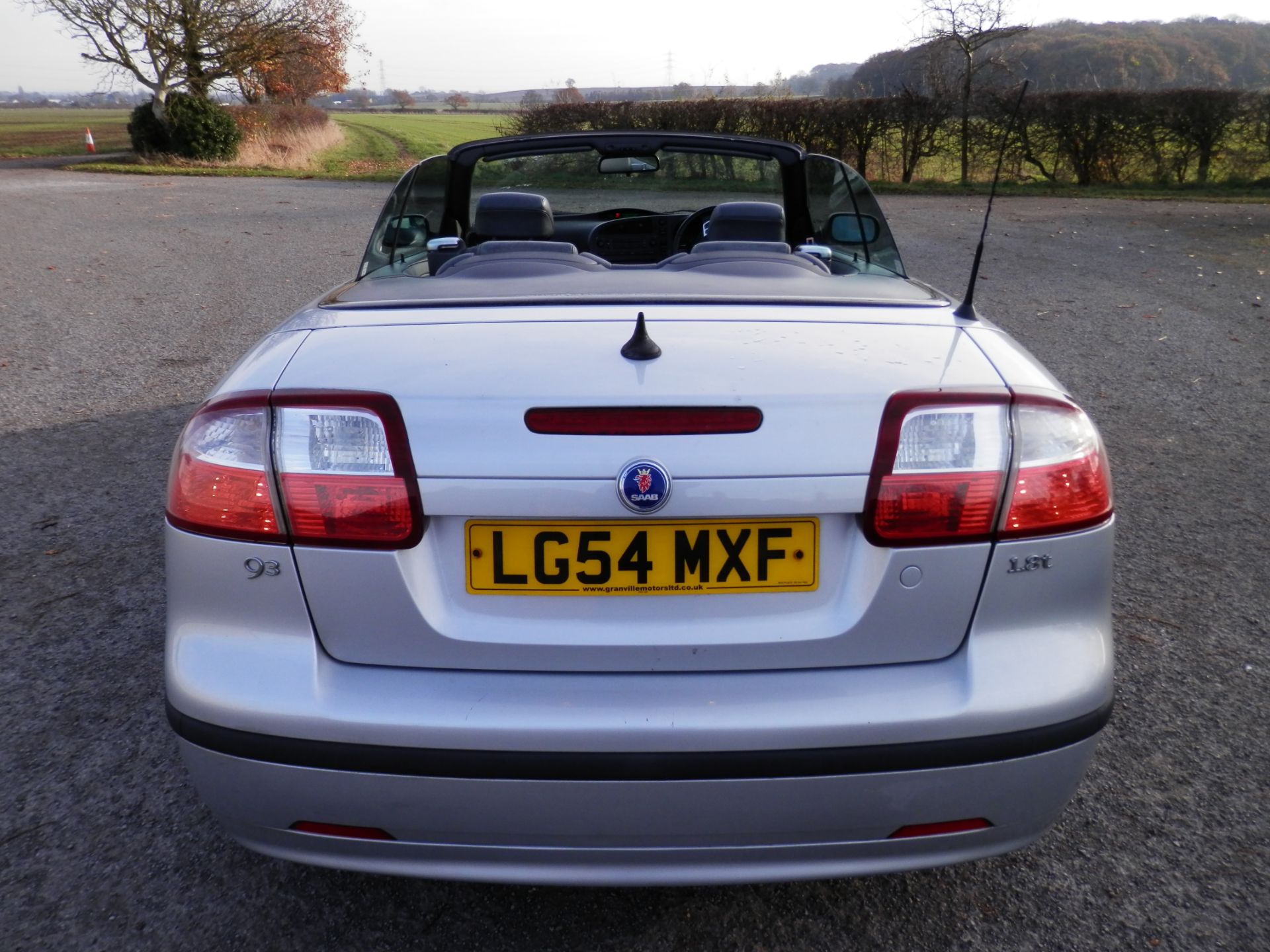 54/2004 SAAB 93 VECTOR, CONVERTIBLE, 2.0 TURBO, 150 BHP, MANUAL. ONLY 86K MILES, MOT JUNE 2017 - Image 3 of 34