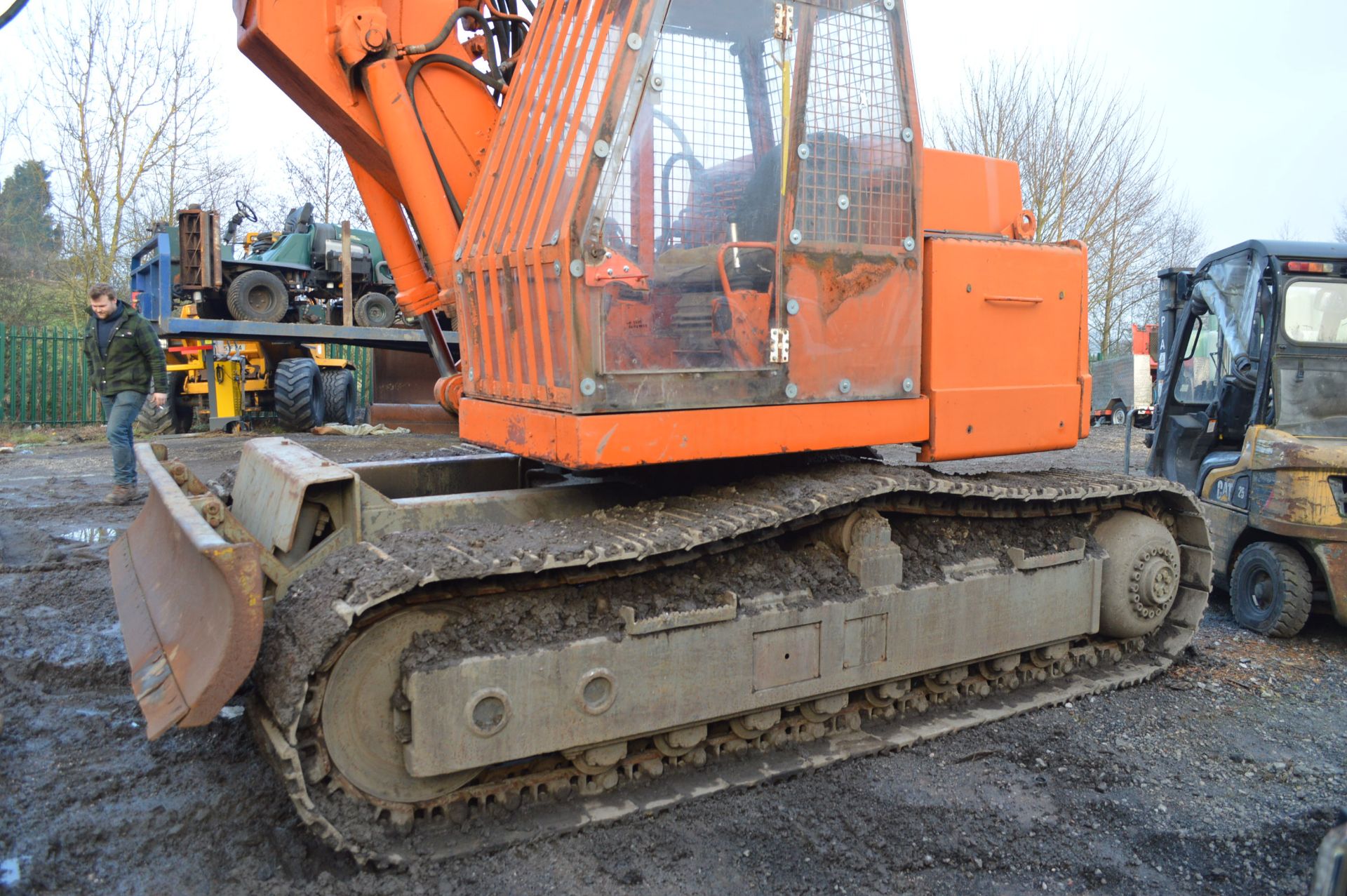 ORANGE ATLAS TUNNEL EXCAVATOR WITH BREAKER *PLUS VAT* - Image 5 of 6