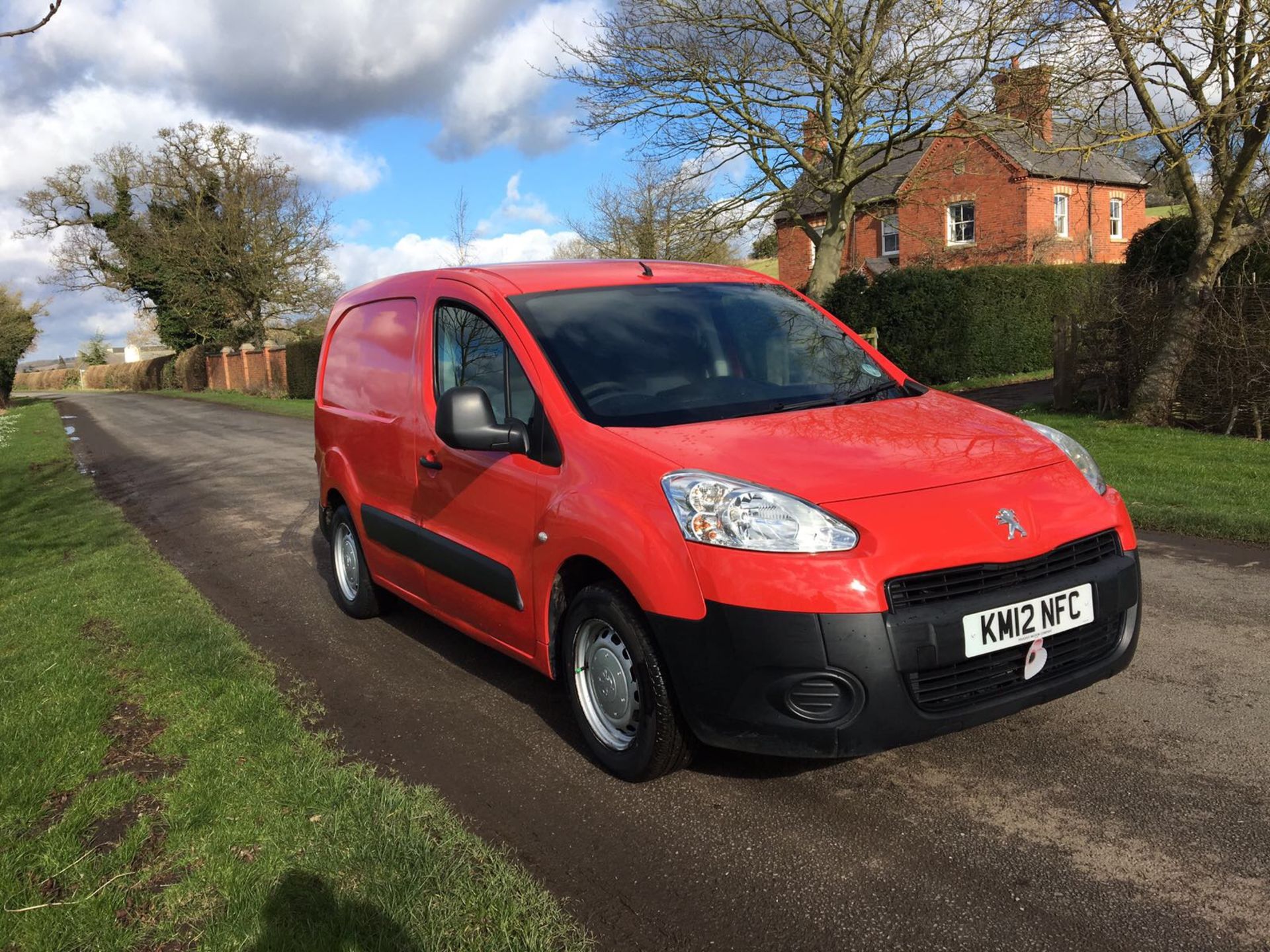 2012/12 REG PEUGEOT PARTNER 62 S L1 HDI, SHOWING 1 OWNER *NO VAT*