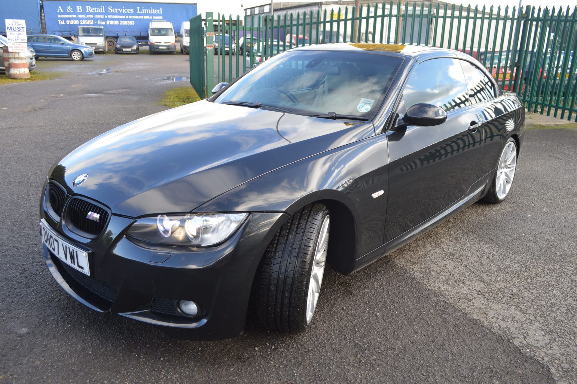 2007/07 REG BMW 330I M SPORT CONVERTIBLE, 6 SPEED MANUAL *NO VAT* - Image 4 of 23