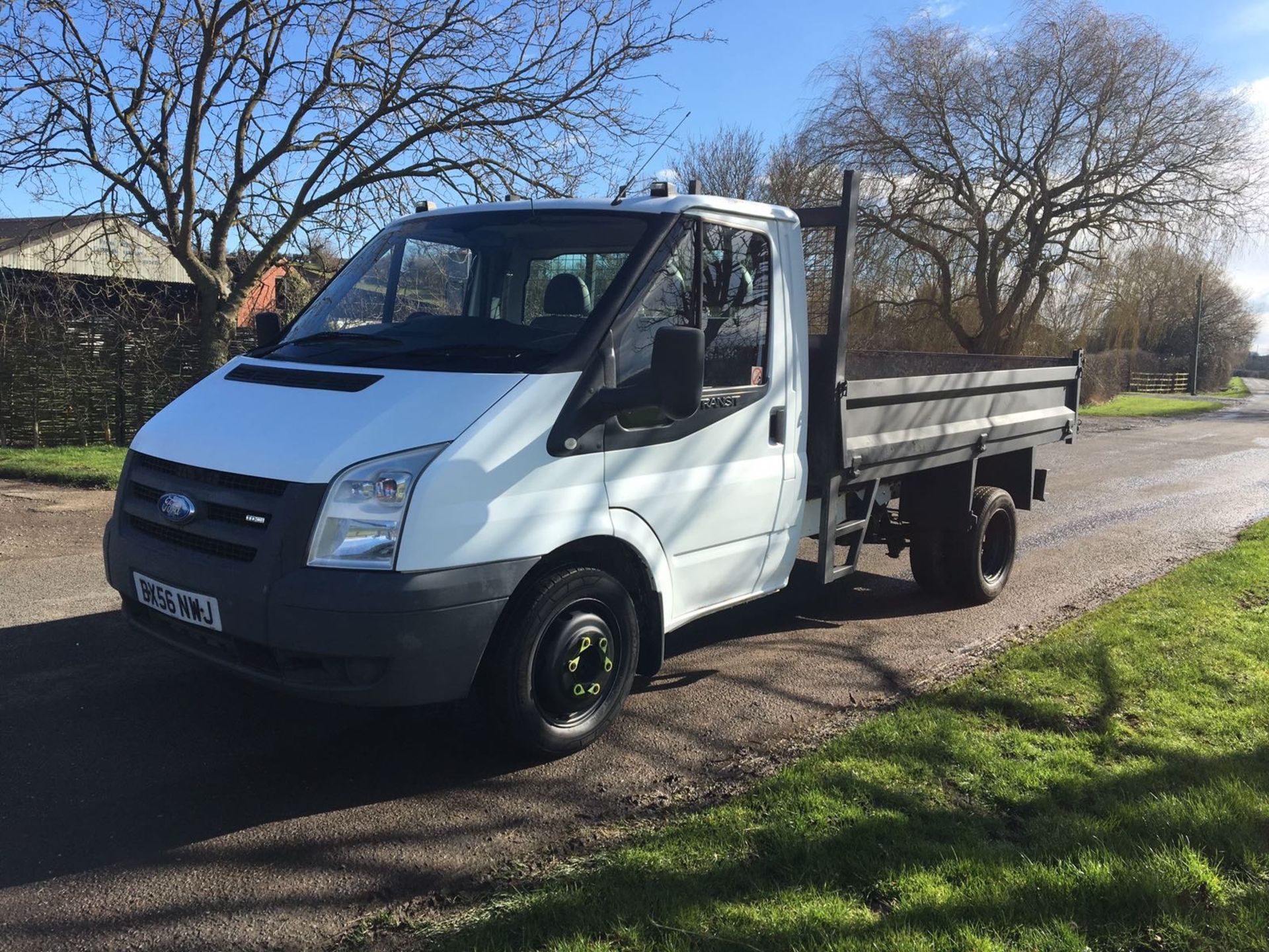 2006/56 REG FORD TRANSIT 100 T350M RWD TIPPER, IN WORKING ORDER *NO VAT* - Image 4 of 14