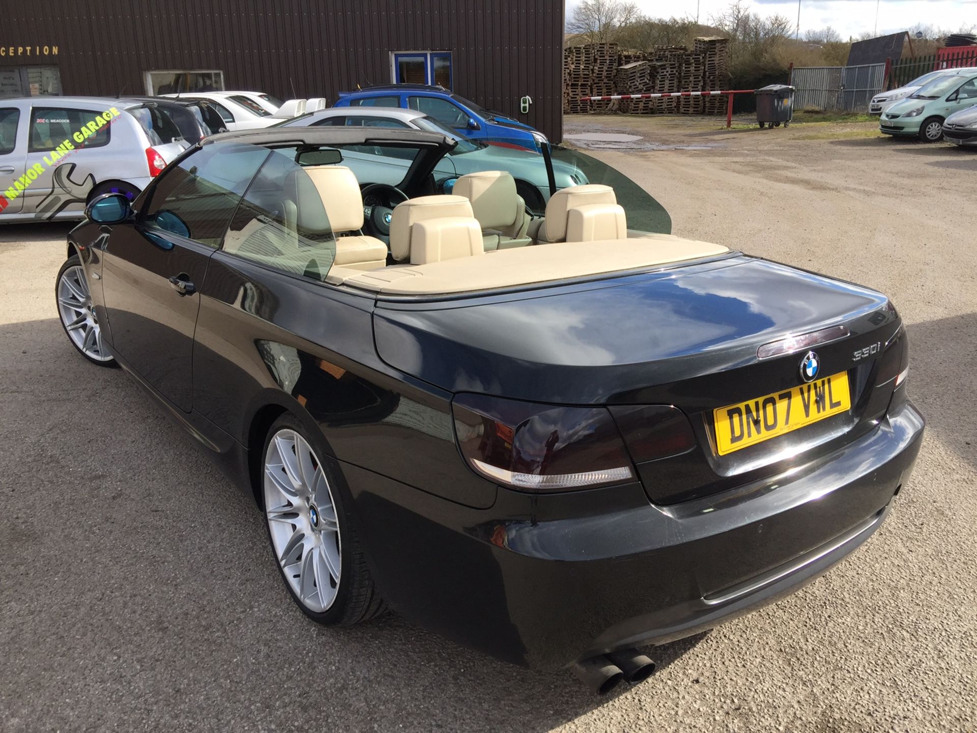 2007/07 REG BMW 330I M SPORT CONVERTIBLE, 6 SPEED MANUAL *NO VAT* - Image 5 of 23