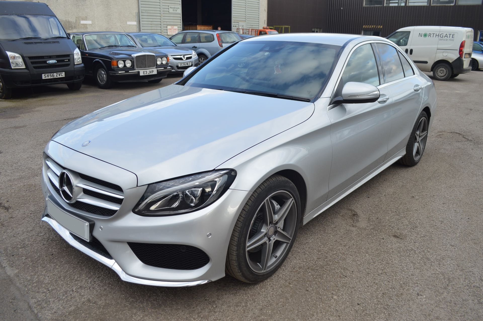 2014/64 REG MERCEDES-BENZ C220 AMG LINE BLUETEC, PRIVATE REG NOT INCLUDED *NO VAT* - Image 3 of 23