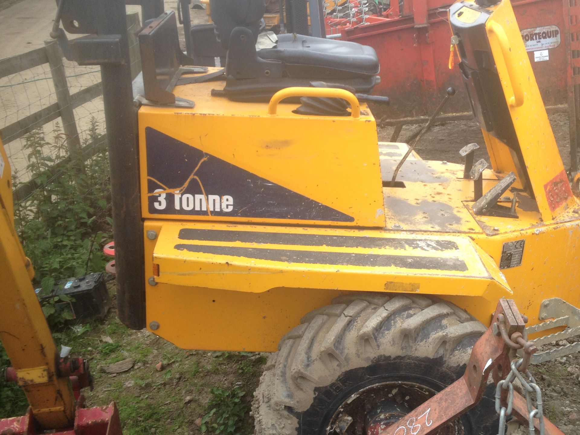 2008 THWAITES 3 TON DUMPER SWIVEL - Image 5 of 6