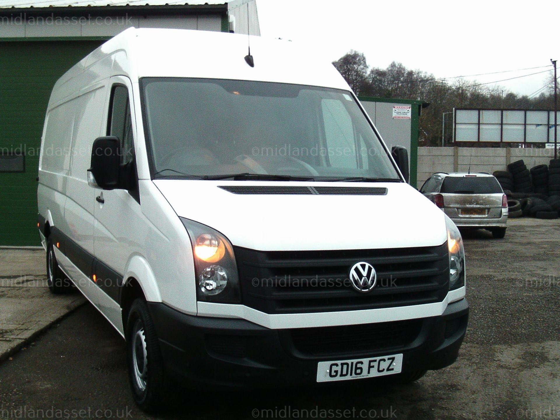 2016/16 REG VOLKSWAGEN CRAFTER CR35 TDI LWB PANEL VAN ONE OWNER 12k miles - Image 6 of 17