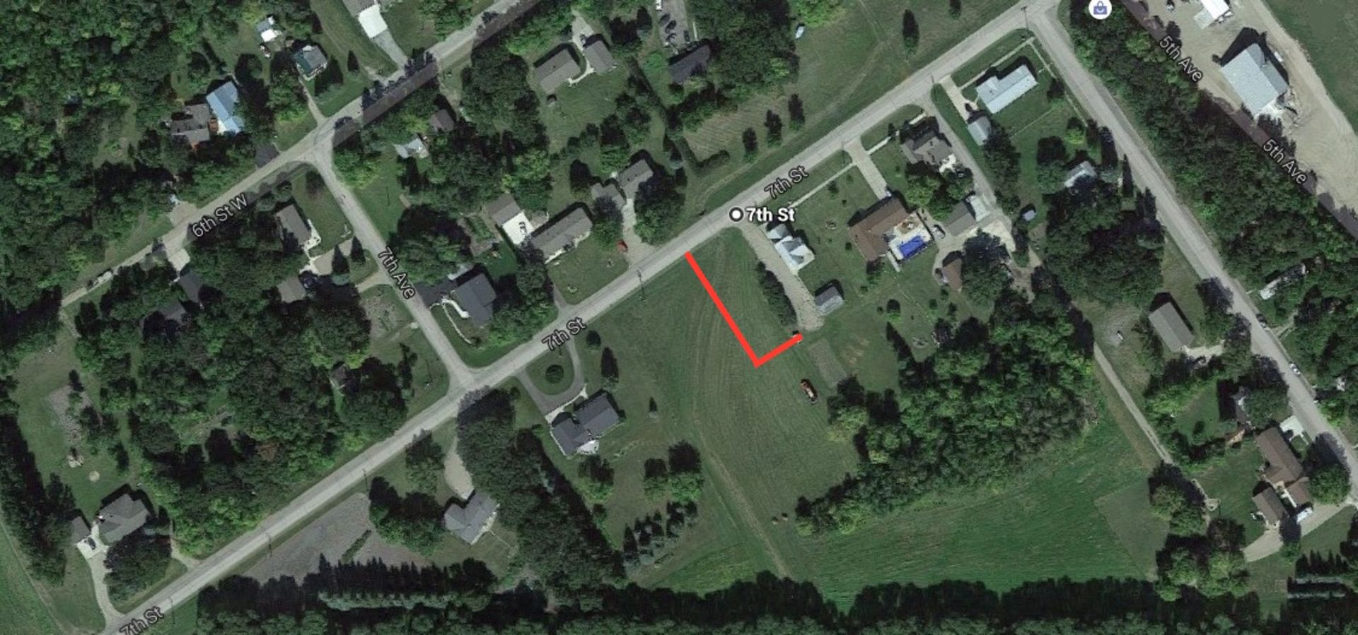 RESIDENTIAL CORNER PLOT FOR SALE IN NECHE, NORTH DAKOTA - 0.16 ACRE! - Image 8 of 9