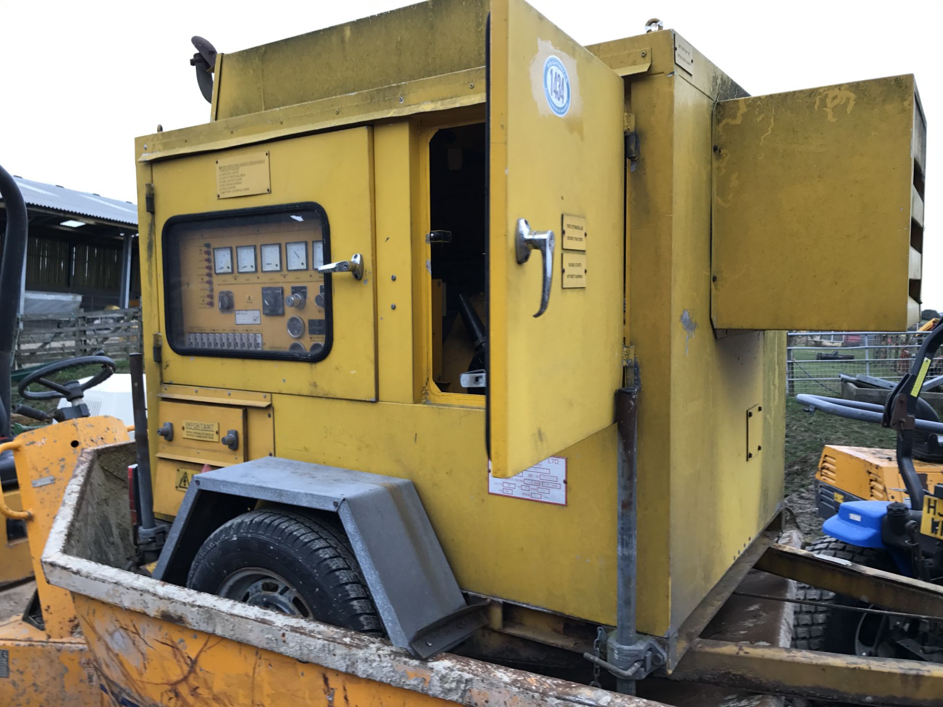 SINGLE AXLE 10 KVA GENERATOR *PLUS VAT*