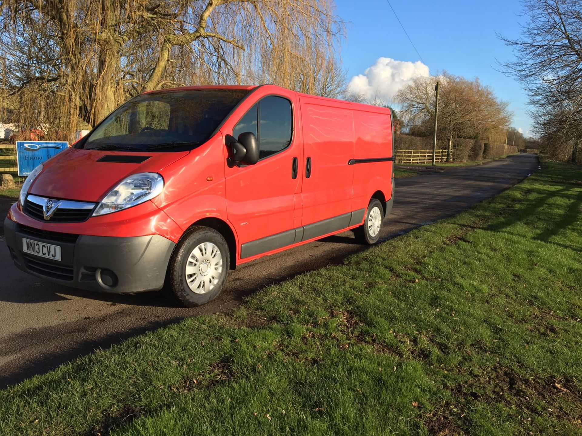 2013/13 REG VAUXHALL VIVARO 2900 ECOFLEX CDTI, SHOWING 1 OWNER *NO VAT* - Image 8 of 13