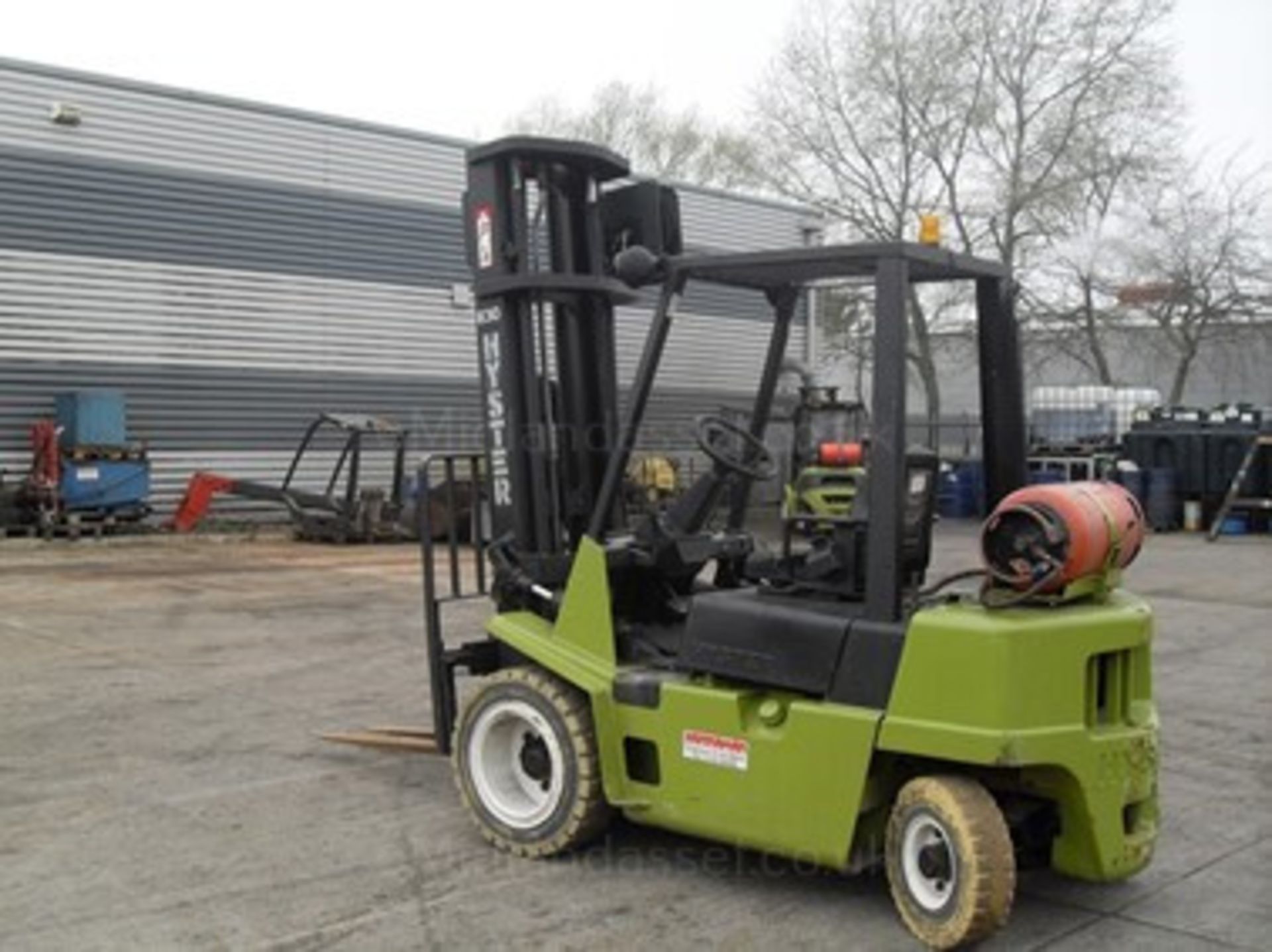 1991 HYSTER H20XL LPG COUNTERBALANCE FORK TRUCK - Image 4 of 4