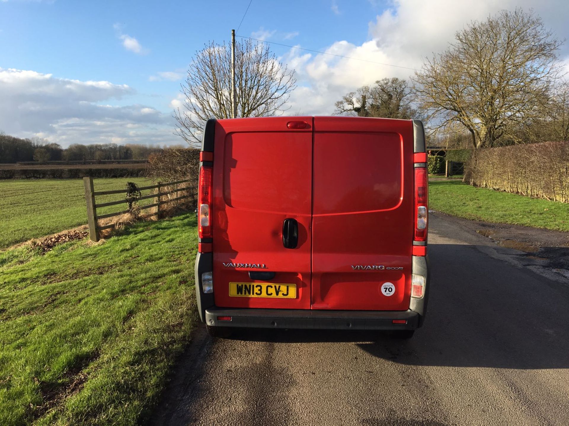 2013/13 REG VAUXHALL VIVARO 2900 ECOFLEX CDTI, SHOWING 1 OWNER *NO VAT* - Image 5 of 13