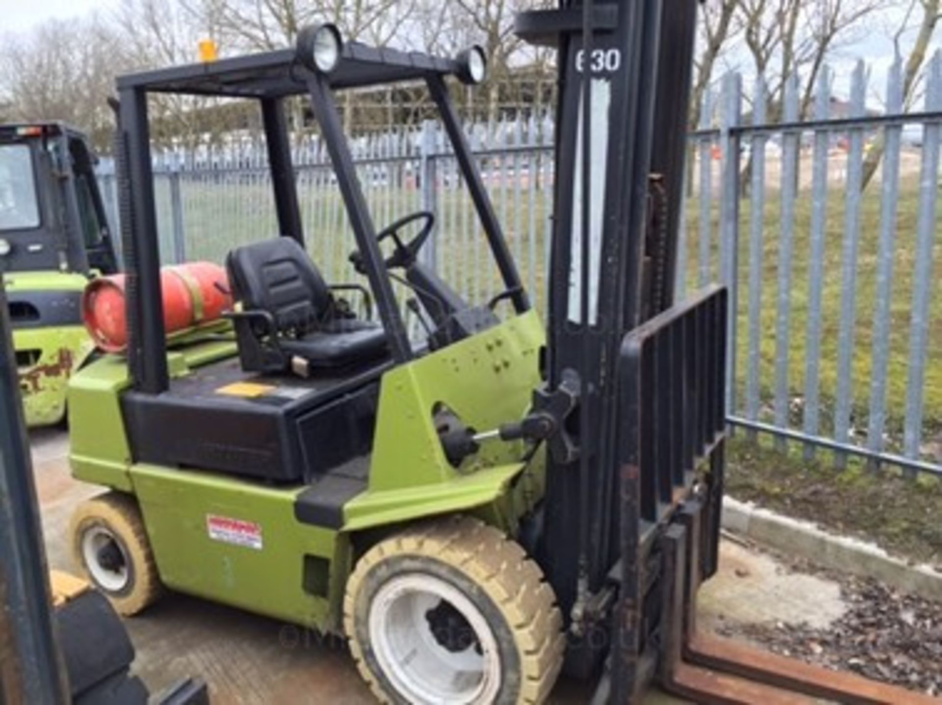 1991 HYSTER H20XL LPG COUNTERBALANCE FORK TRUCK