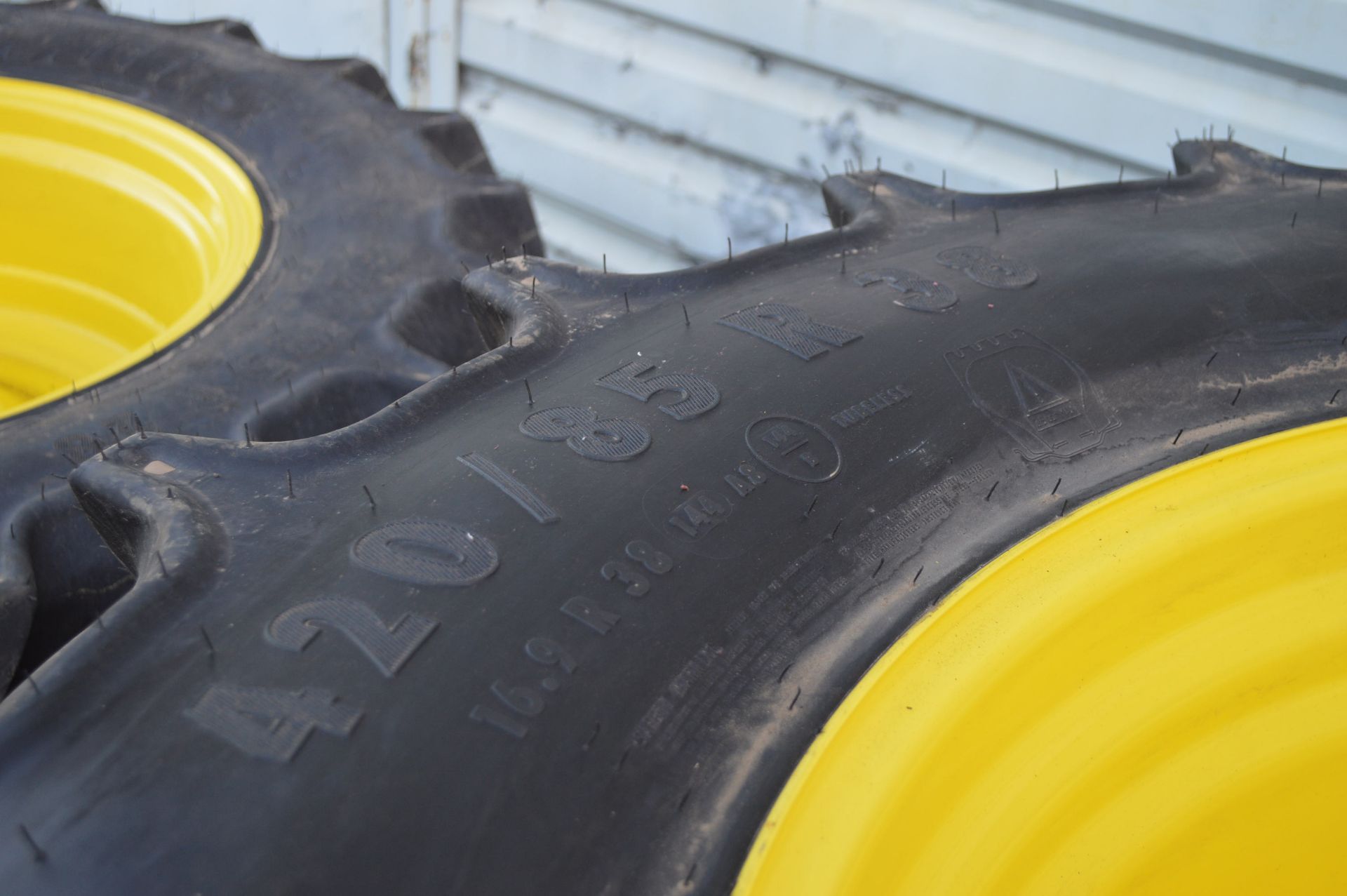 BRAND NEW SET OF JOHN DEERE WHEELS & TYRES MITAS AC85 *NO VAT* - Image 5 of 13