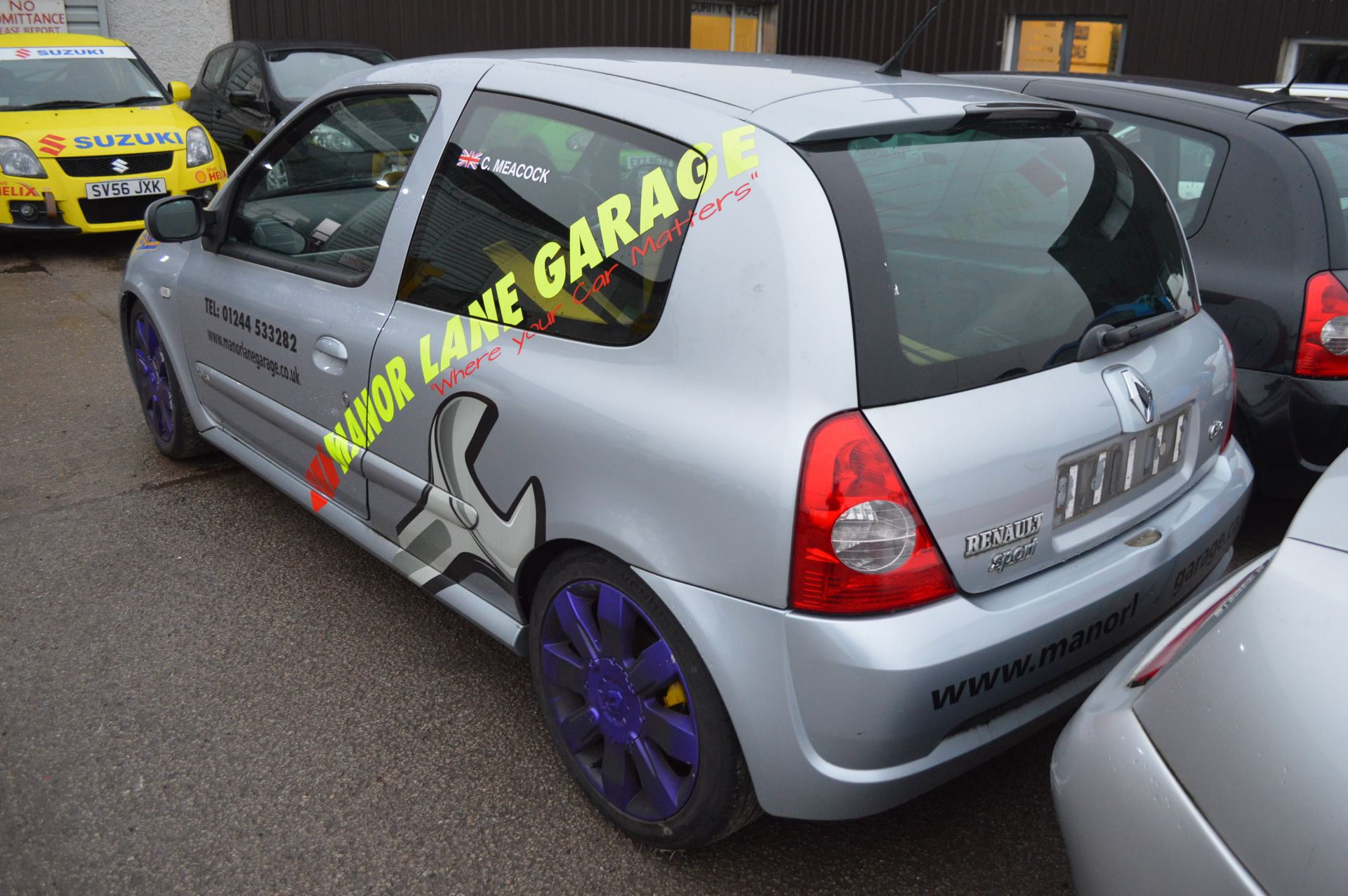 2002/02 REG RENAULT CLIO 2.0 SPORT 172 STRIPPED FOR TRACK DAYS - Image 4 of 14