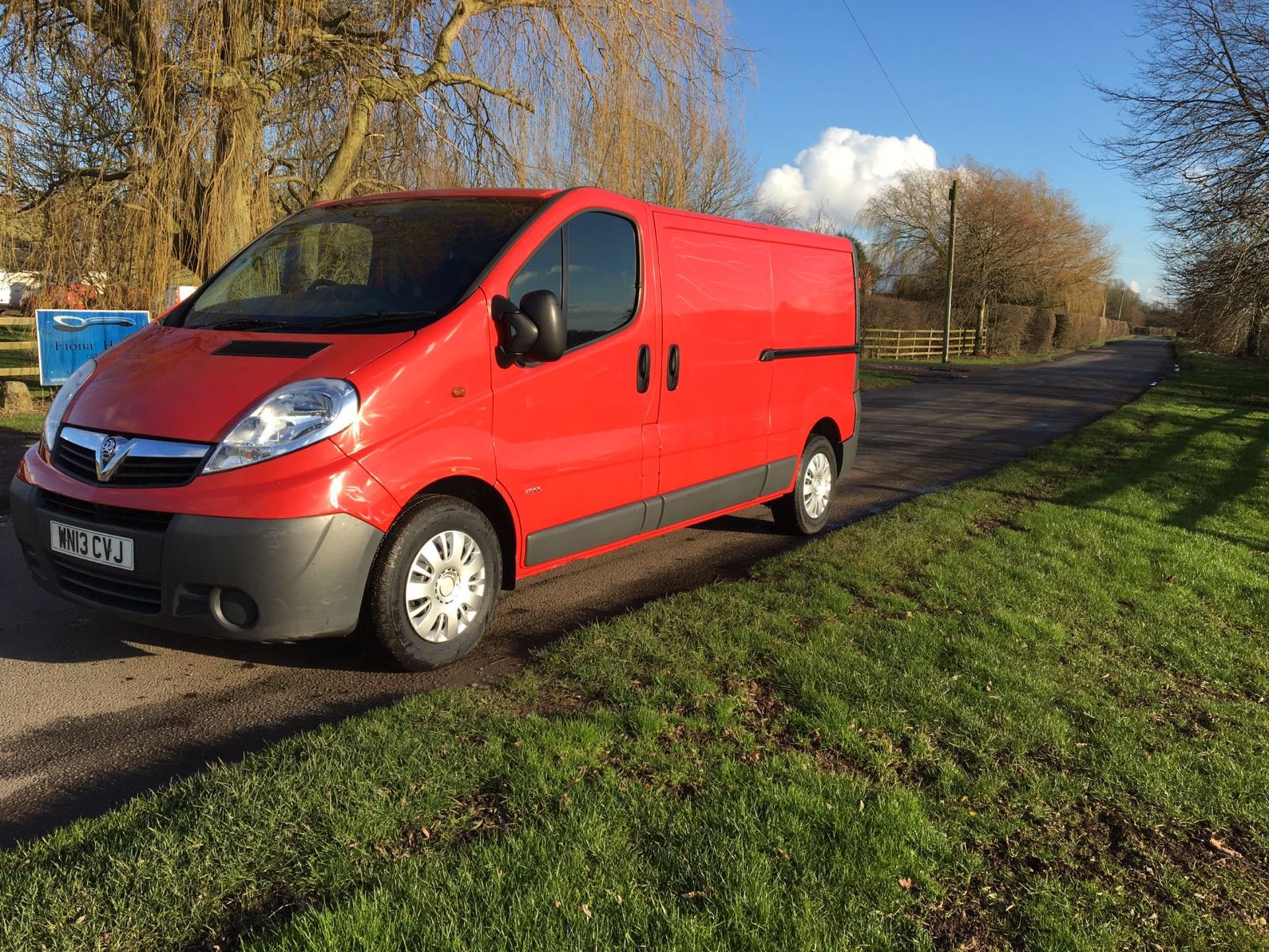 2013/13 REG VAUXHALL VIVARO 2900 ECOFLEX CDTI, SHOWING 1 OWNER *NO VAT* - Image 3 of 13