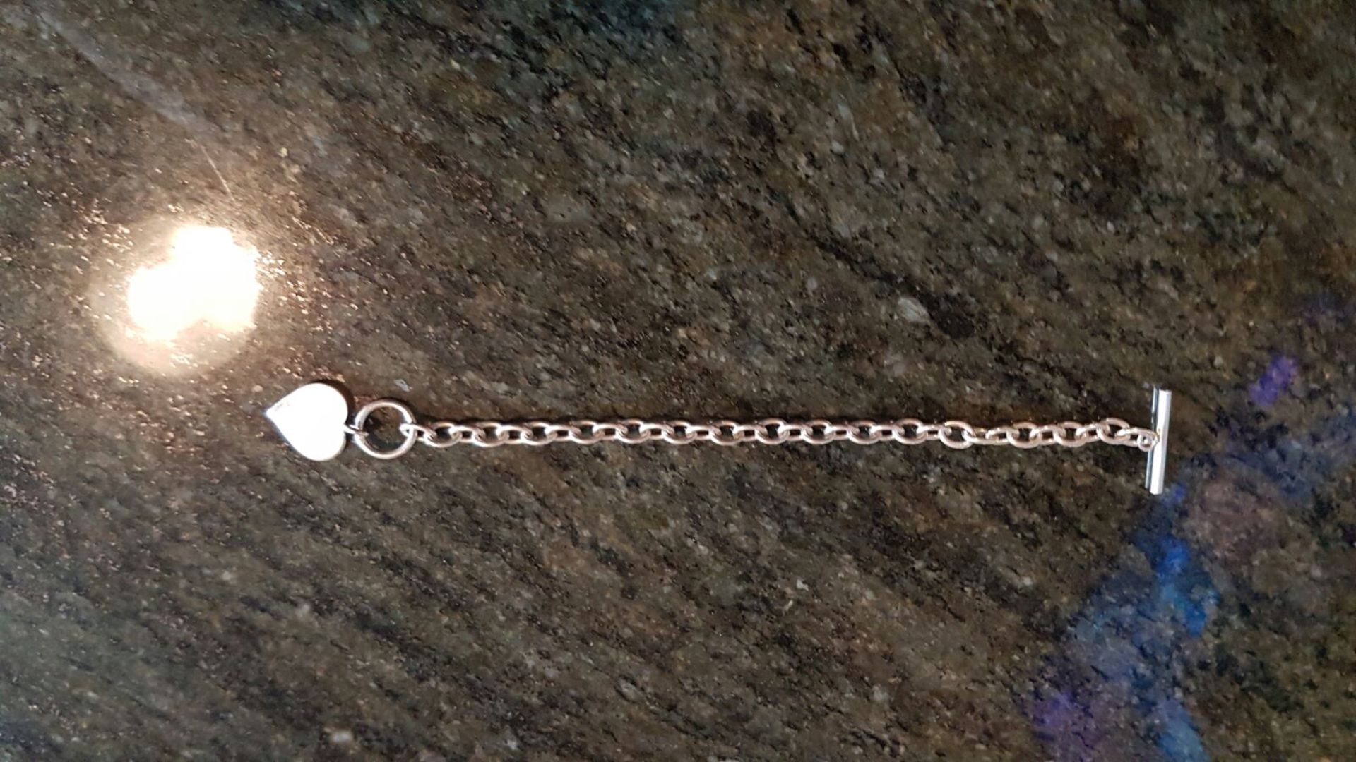 16gms SOLID SILVER BRACELET - Image 2 of 3