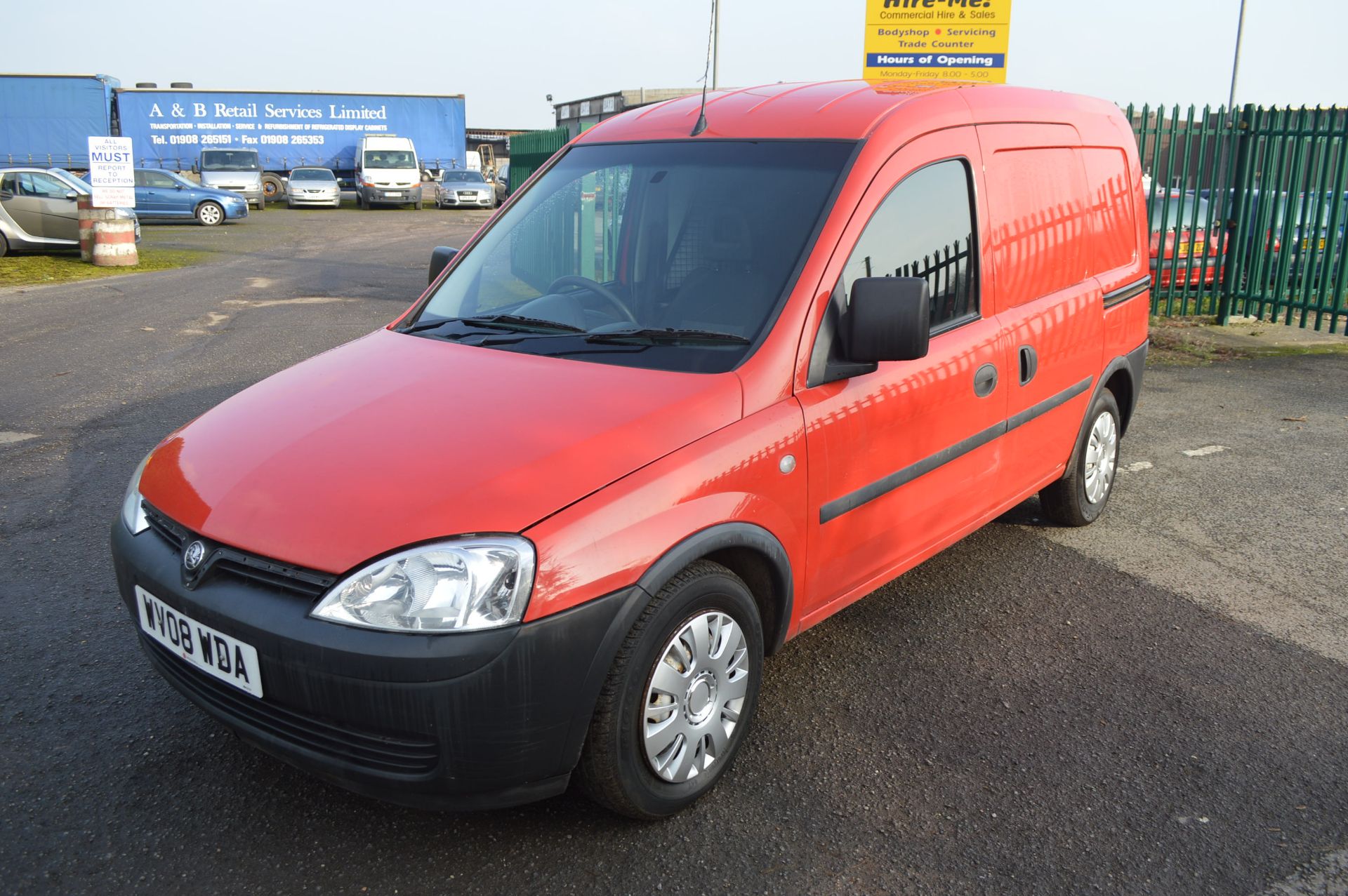 2008/08 REG VAUXHALL COMBO 1700 CDTI, EX ROYAL MAIL VAN *NO VAT*