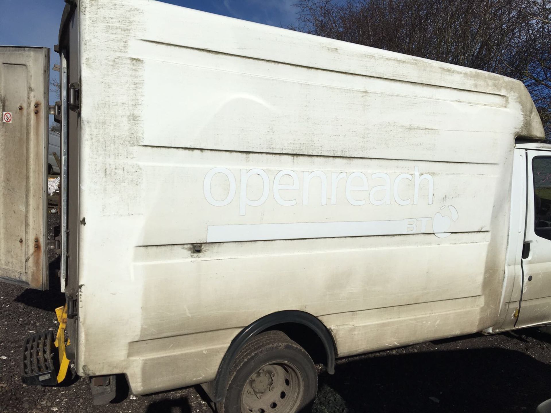 FORD TRANSIT REAR BODY SHELL - EX BT! NO RESERVE ideal BOX TRAILERS - Image 5 of 7