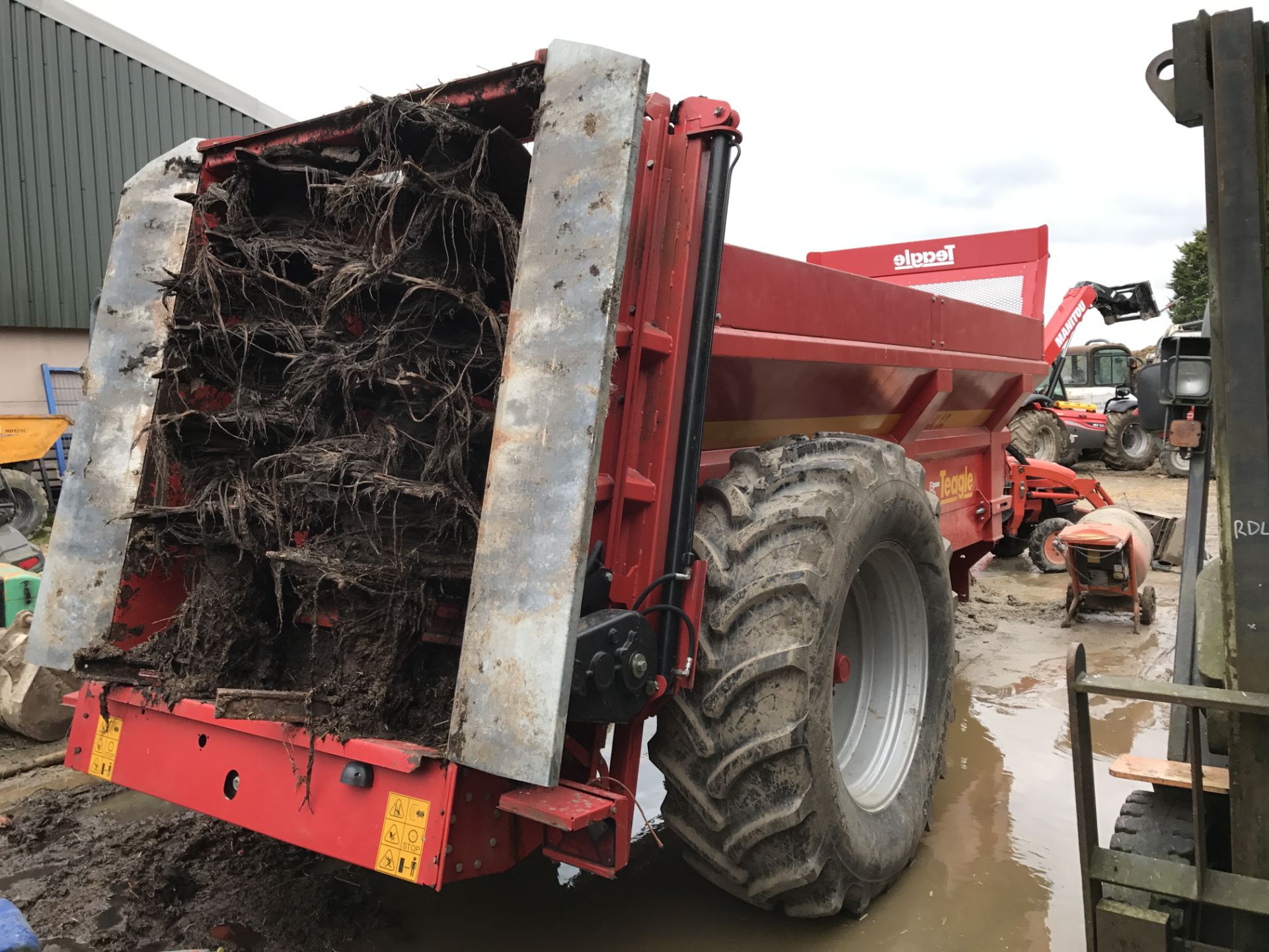 2014 TEAGLE TITAN 12 MUCK SPREADER - IN GOOD WORKING ORDER *PLUS VAT* - Image 5 of 6