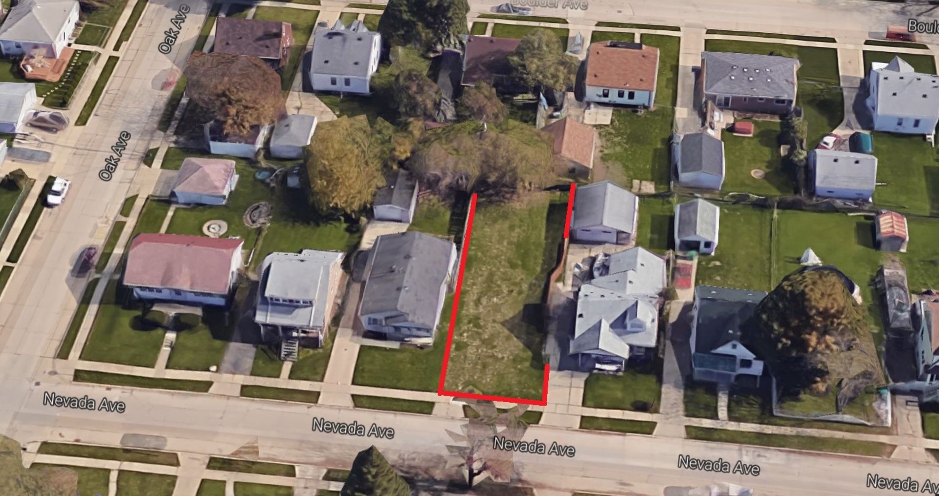 PLOT OF LAND AT 22164 NEVADA AVENUE, EASTPOINTE, MICHIGAN