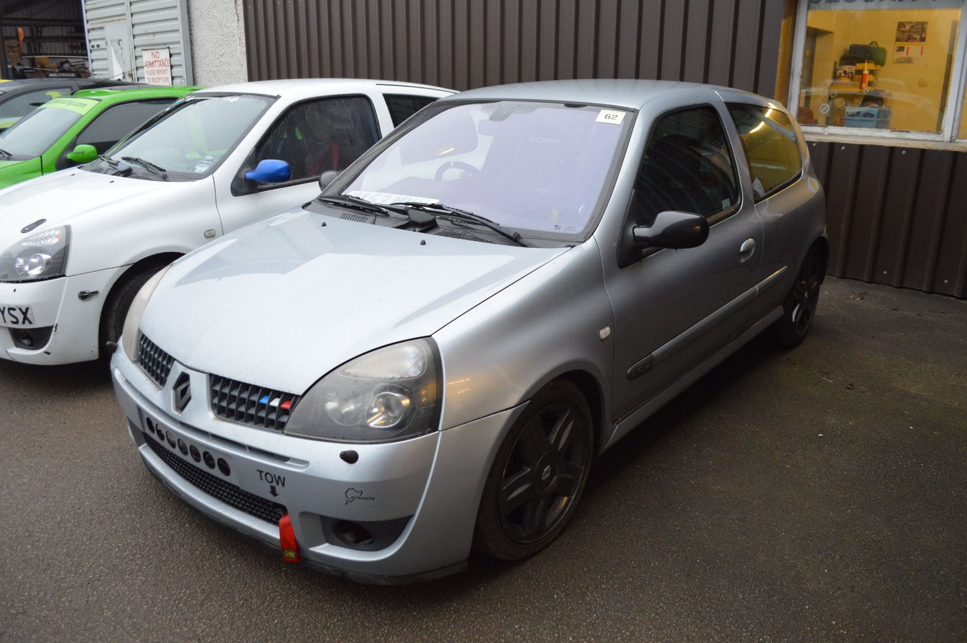 2003/53 REG RENAULT CLIO SPORT 16V - STRIPPED AND FITTED WITH ROLL CAGE *NO VAT* - Image 3 of 14