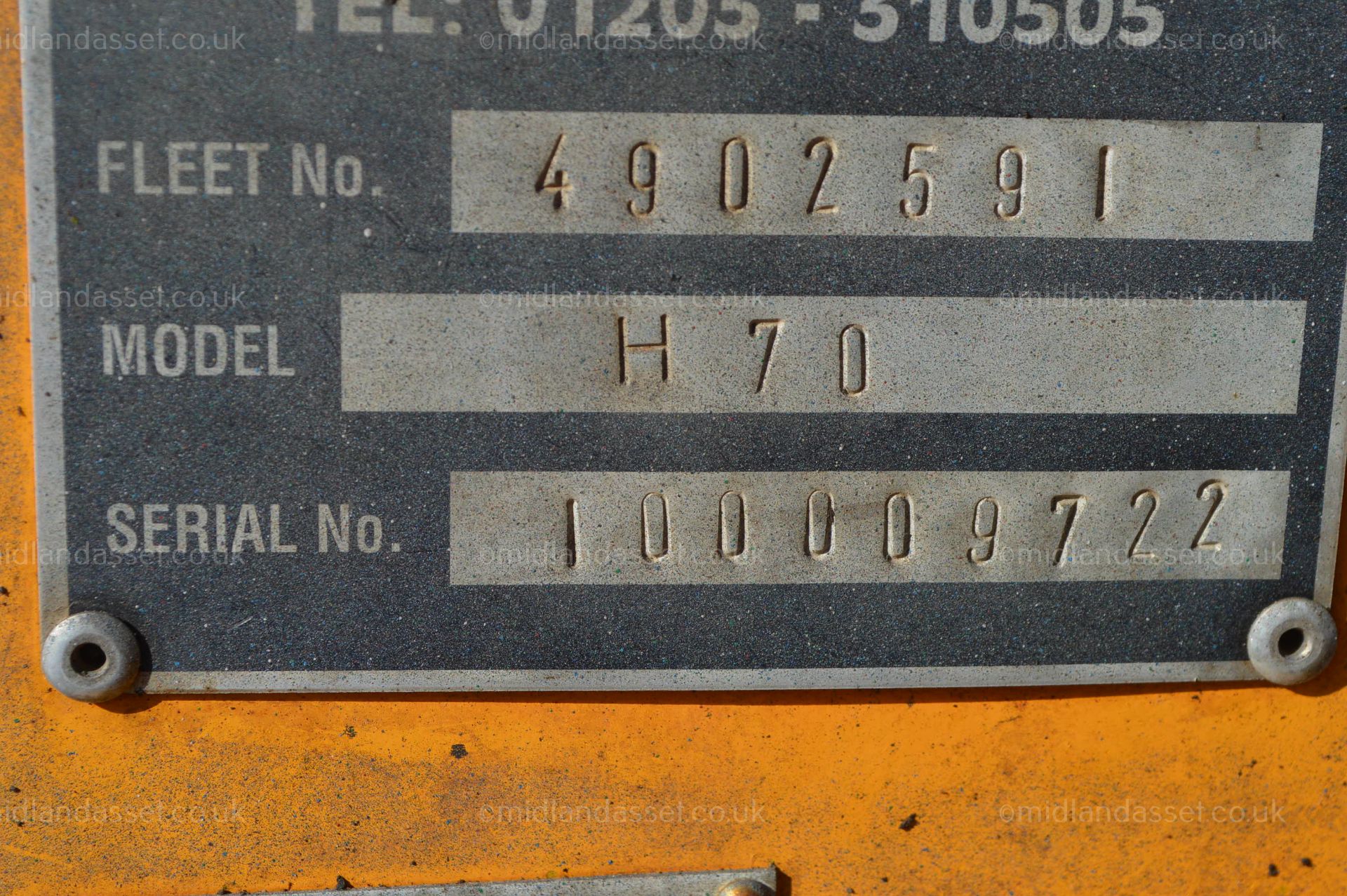 2000 BOSS H70 7 TONNE DIESEL FORK TRUCK - Image 8 of 14