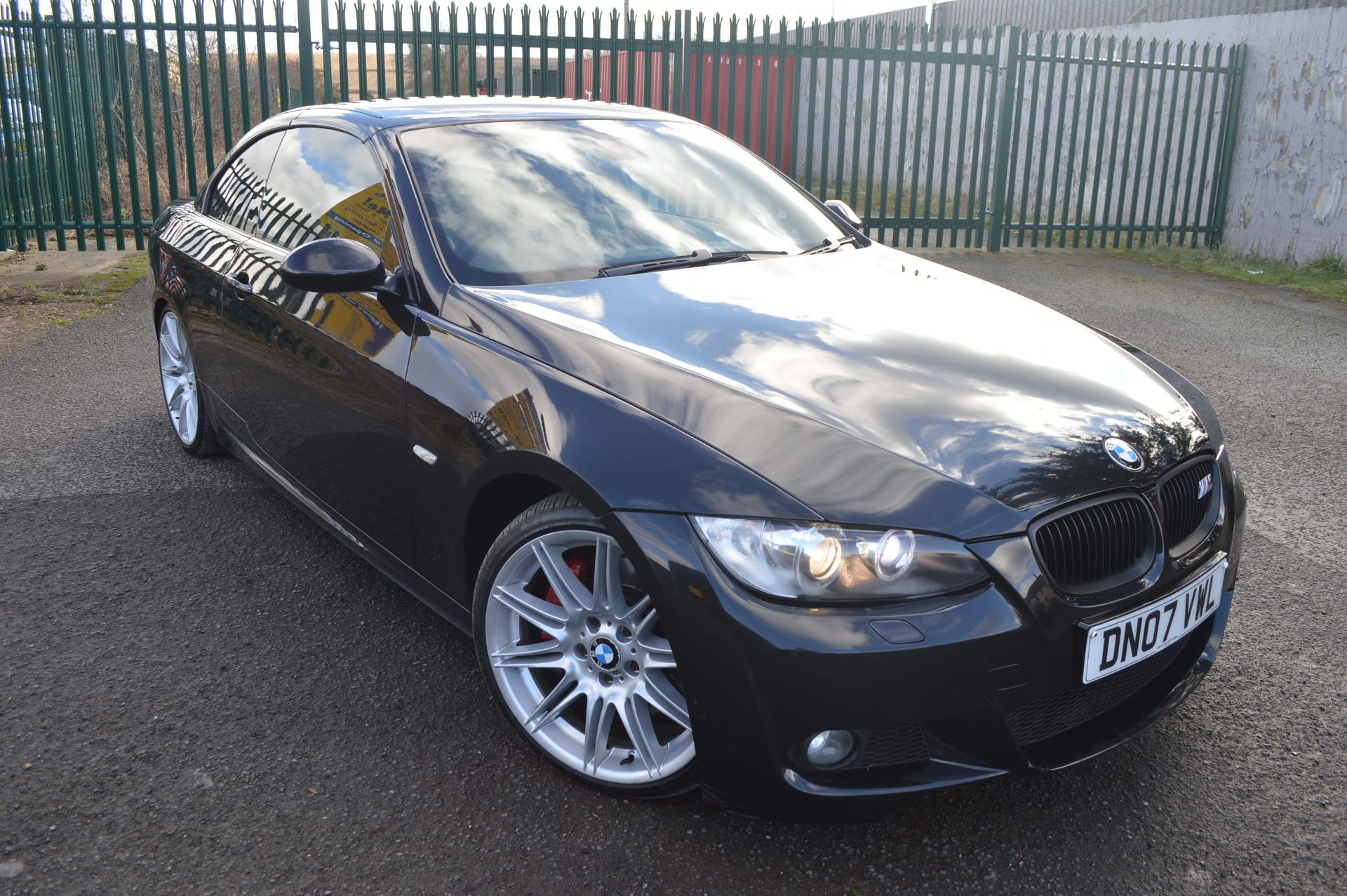 2007/07 REG BMW 330I M SPORT CONVERTIBLE, 6 SPEED MANUAL *NO VAT*