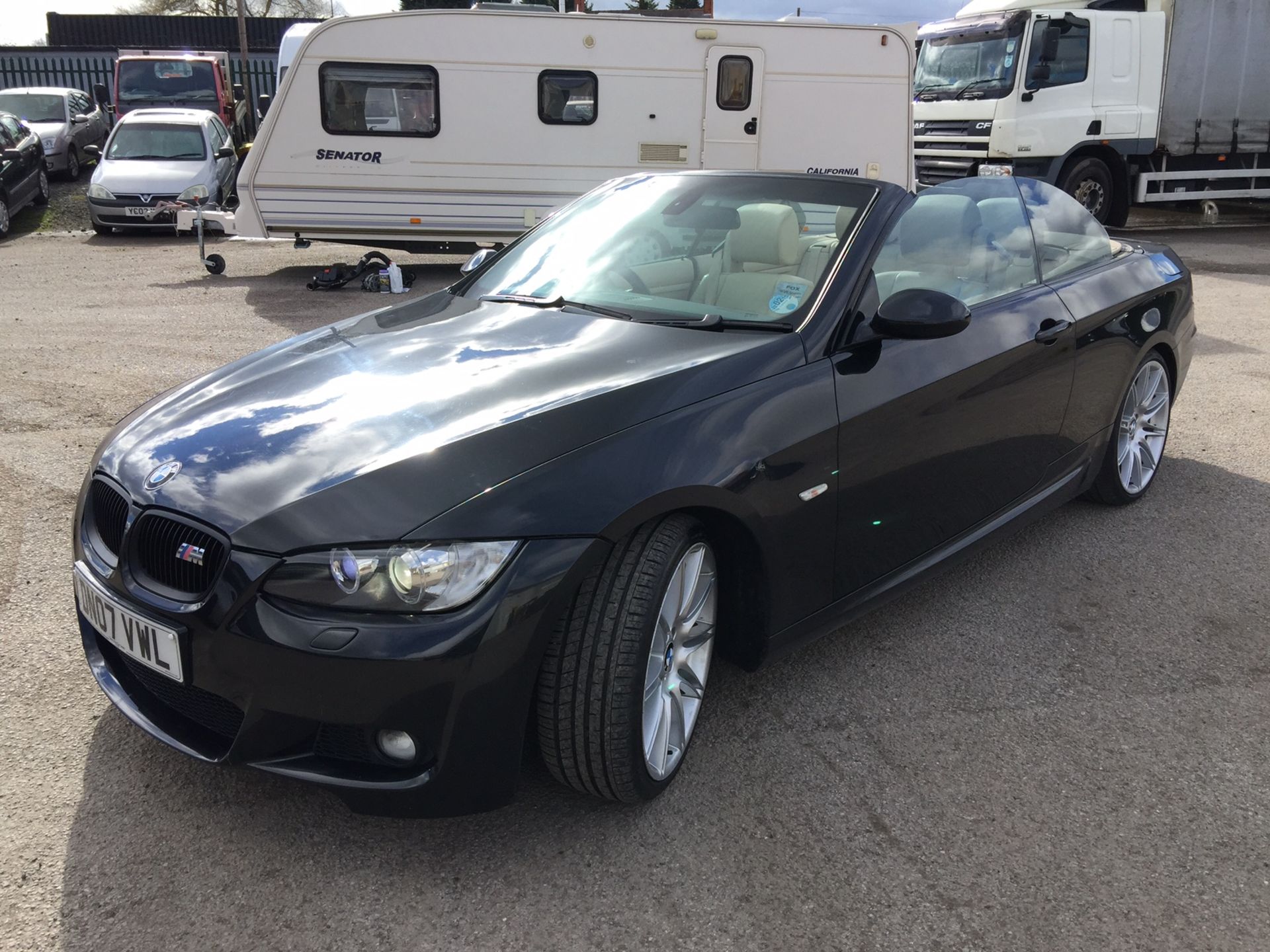 2007/07 REG BMW 330I M SPORT CONVERTIBLE, 6 SPEED MANUAL *NO VAT* - Image 8 of 23