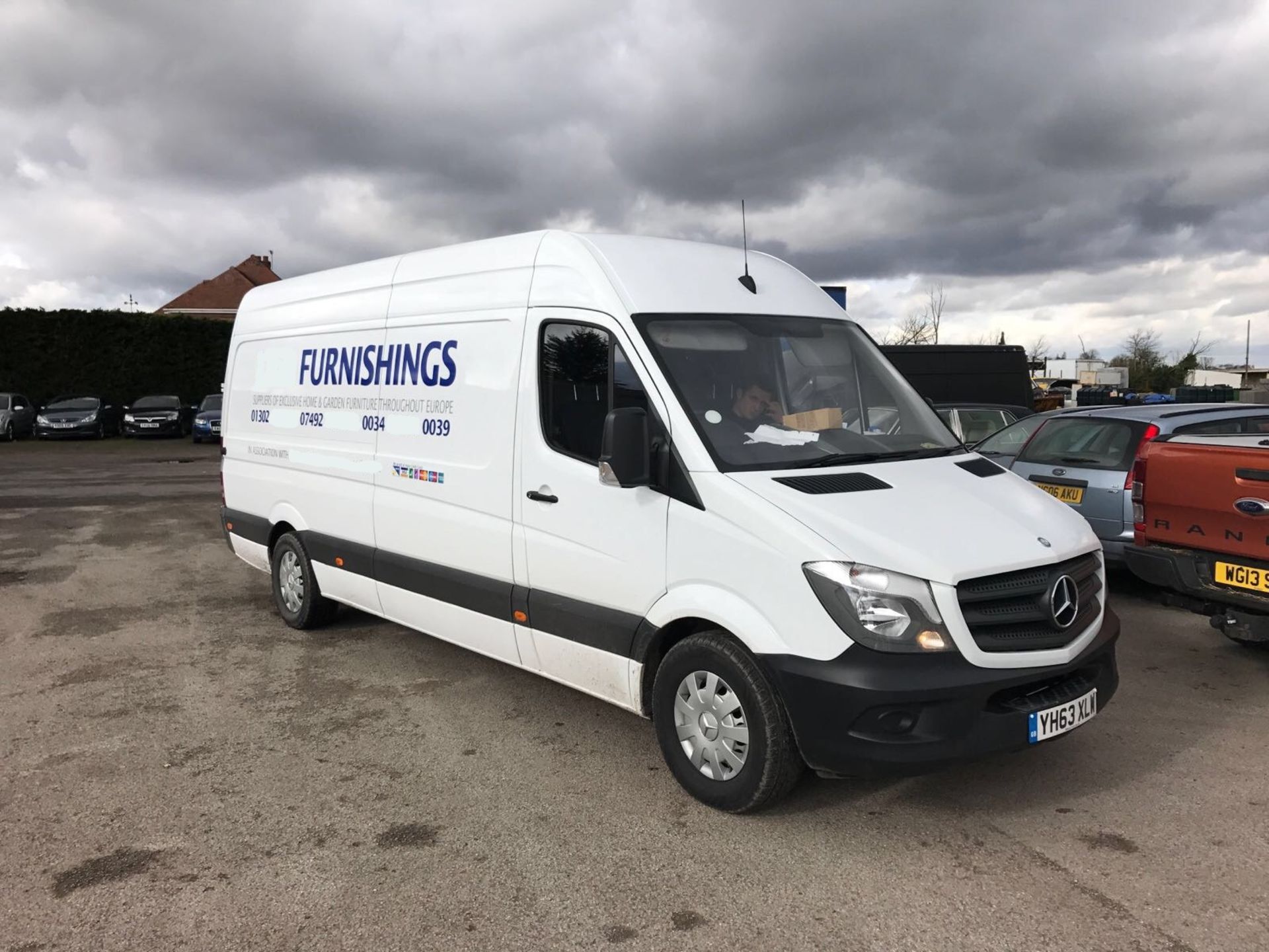 2013/63 REG MERCEDES-BENZ SPRINTER 313 CDI, SHOWING 1 OWNER