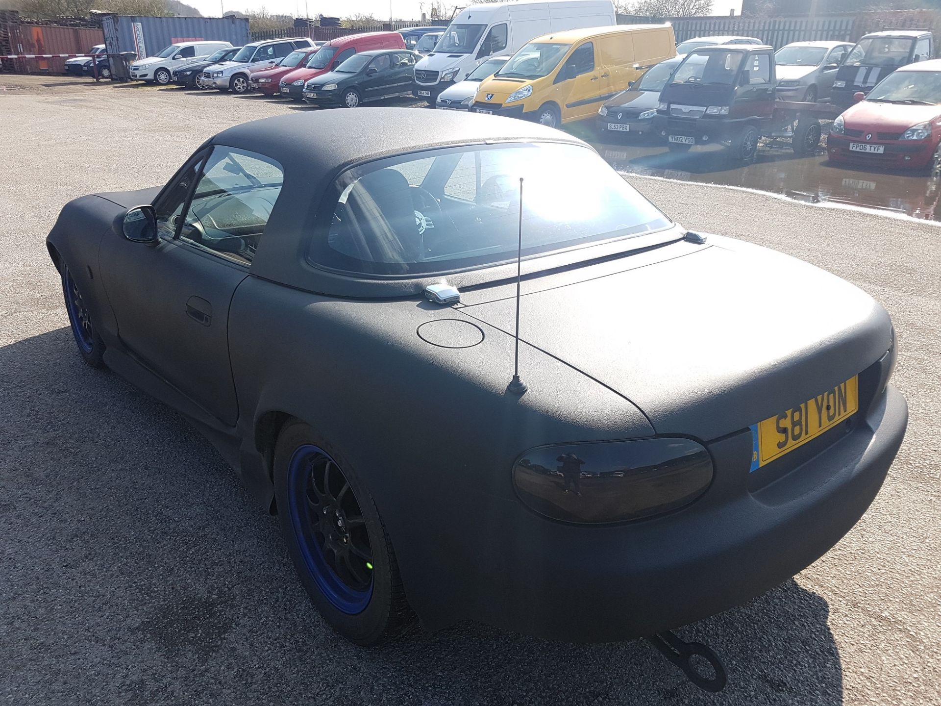 1998 BLACK MAZDA MX-5 SPORT 1265KG, LIGHT AND FAST CAR! HARDTOP FITTED BUT IT IS A CONVERTIBLE - Image 4 of 16