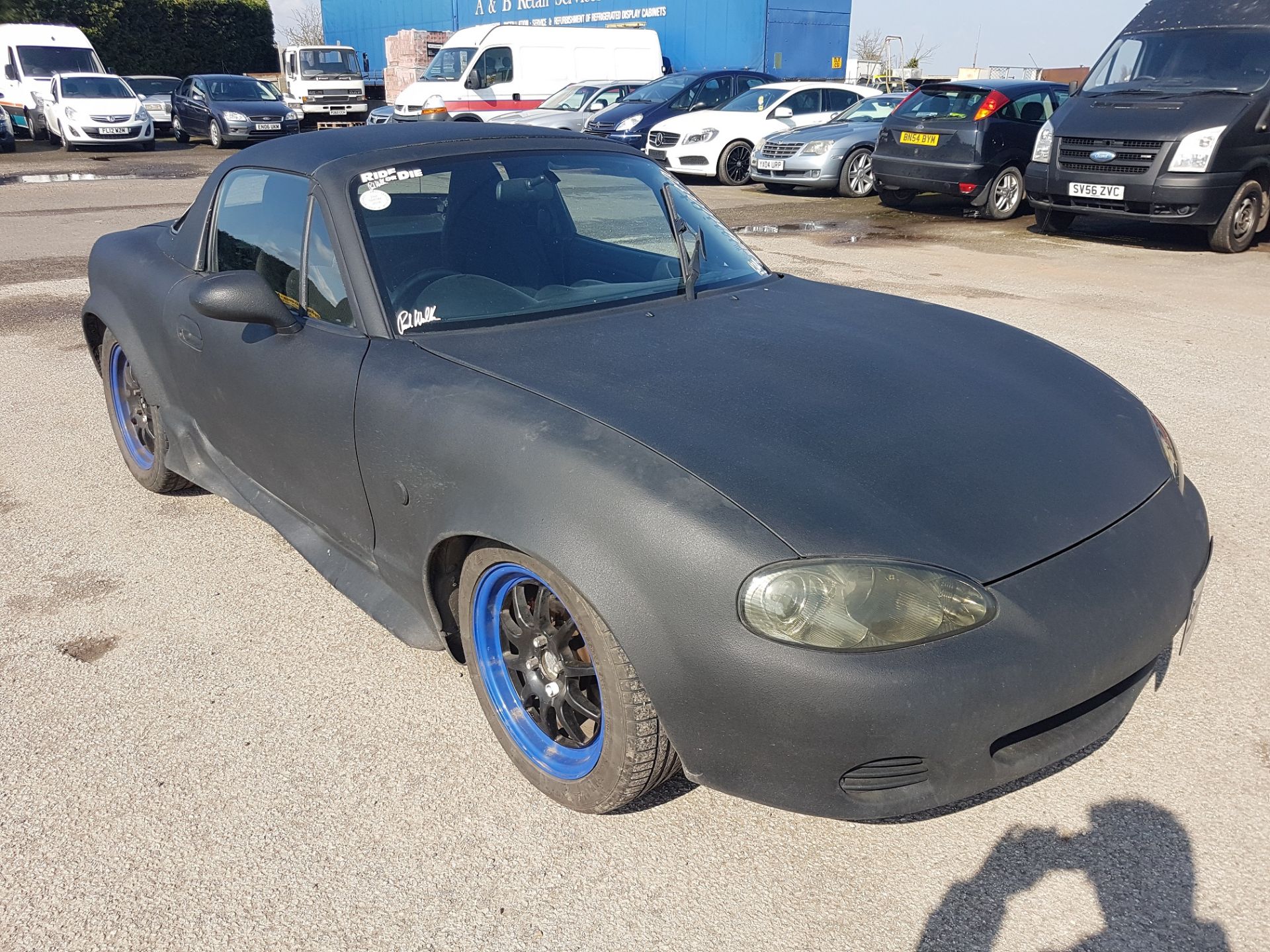 1998 BLACK MAZDA MX-5 SPORT 1265KG, LIGHT AND FAST CAR! HARDTOP FITTED BUT IT IS A CONVERTIBLE