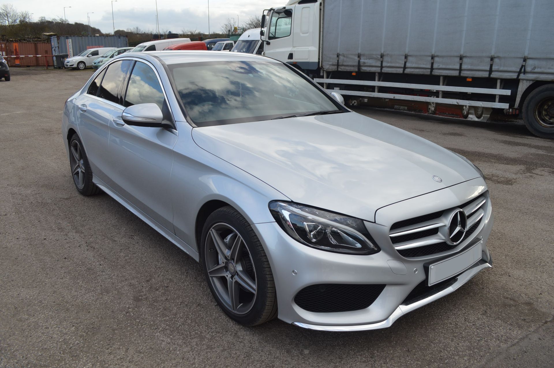 2014/64 REG MERCEDES-BENZ C220 AMG LINE BLUETEC, PRIVATE REG NOT INCLUDED *NO VAT*