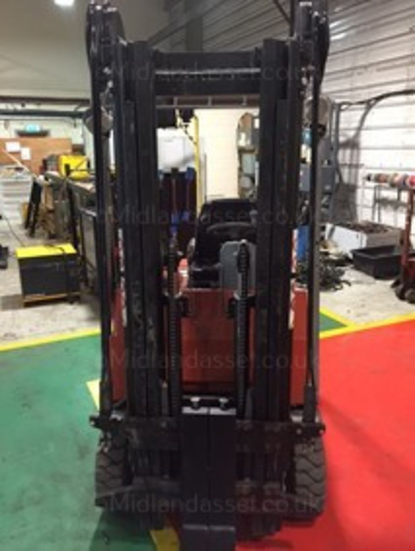 2007 CESAB CBE16 ELECTRIC COUNTERBALANCE FORK TRUCK - Image 2 of 4