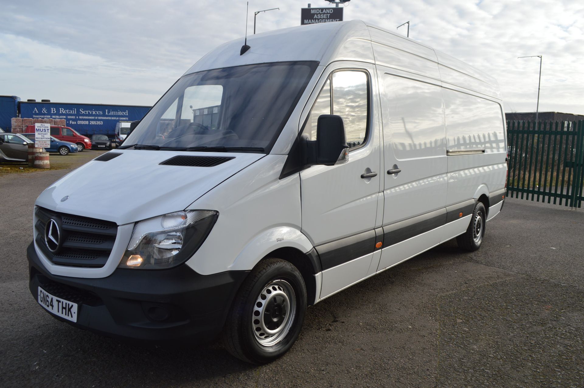 2014/64 REG MERCEDES-BENZ SPRINTER 313 CDI, SHOWING 1 FORMER KEEPER - Image 3 of 20