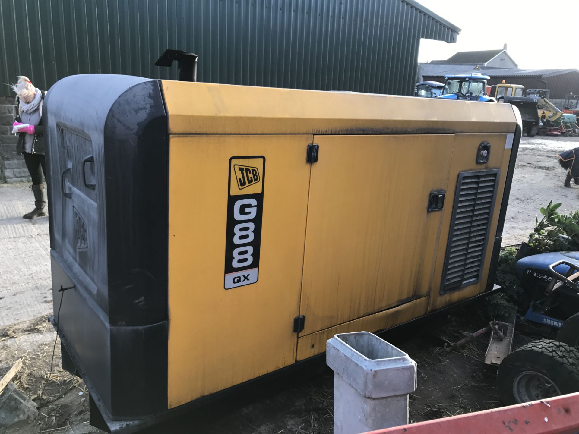 JCB G88 QX GENERATOR, STARTS AND RUNS *PLUS VAT* - Image 2 of 8