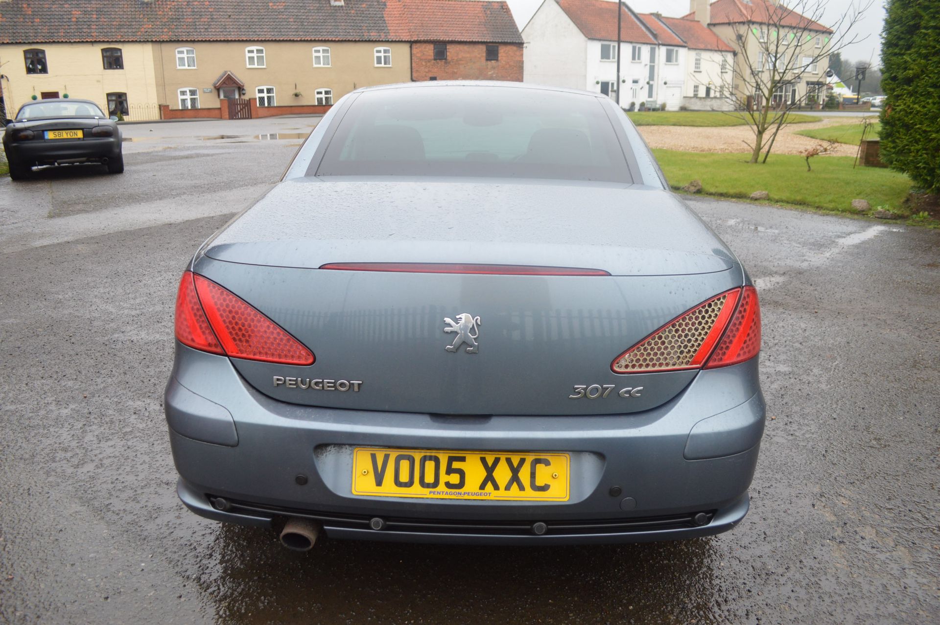 2005/05 REG GREY PEUGEOT 307CC CONVERTIBLE - Image 5 of 18