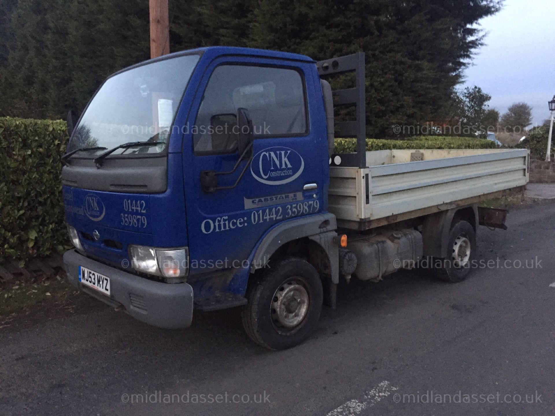 2003/53 REG NISSAN CABSTAR PICKUP - Image 2 of 5