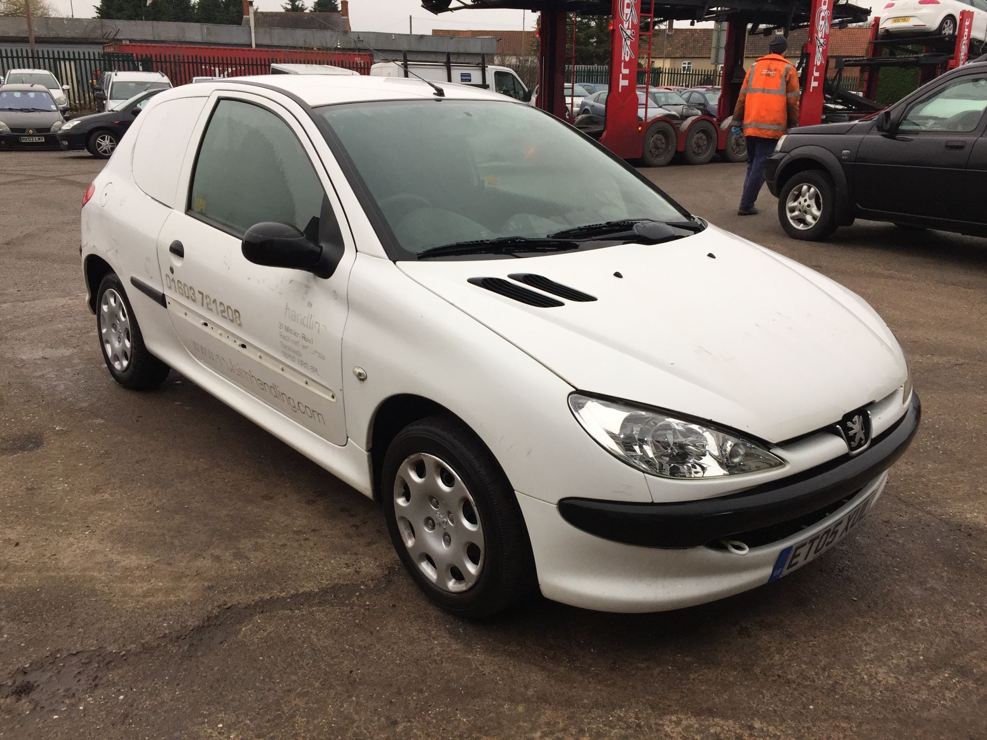 2005/05 REG PEUGEOT 206 HDI, 5 SPEED MANUAL, SHOWING 1 OWNER FROM NEW *NO VAT*