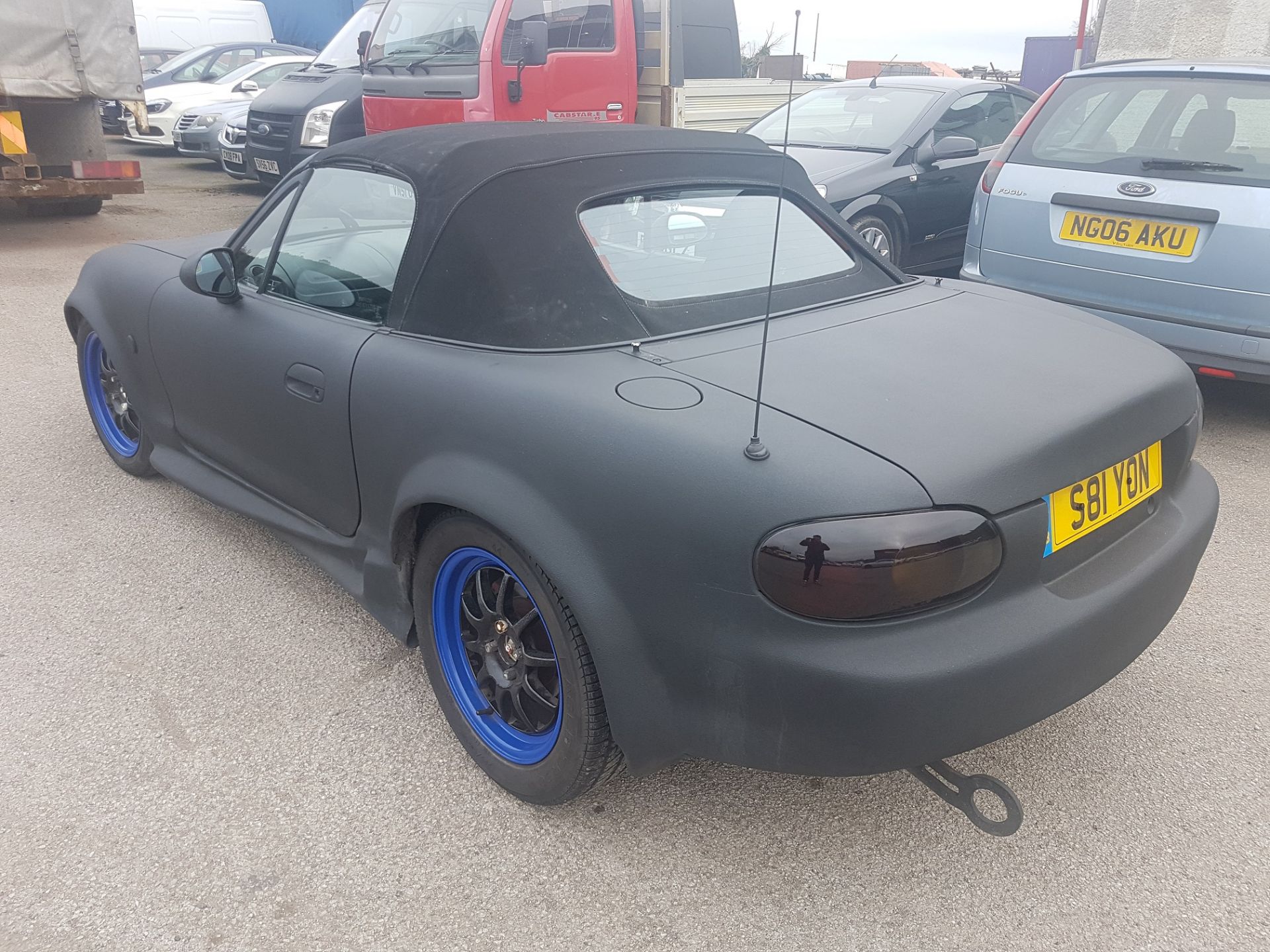 1998 BLACK MAZDA MX-5 SPORT 1265KG, LIGHT AND FAST CAR! CONVERTIBLE - Image 5 of 17