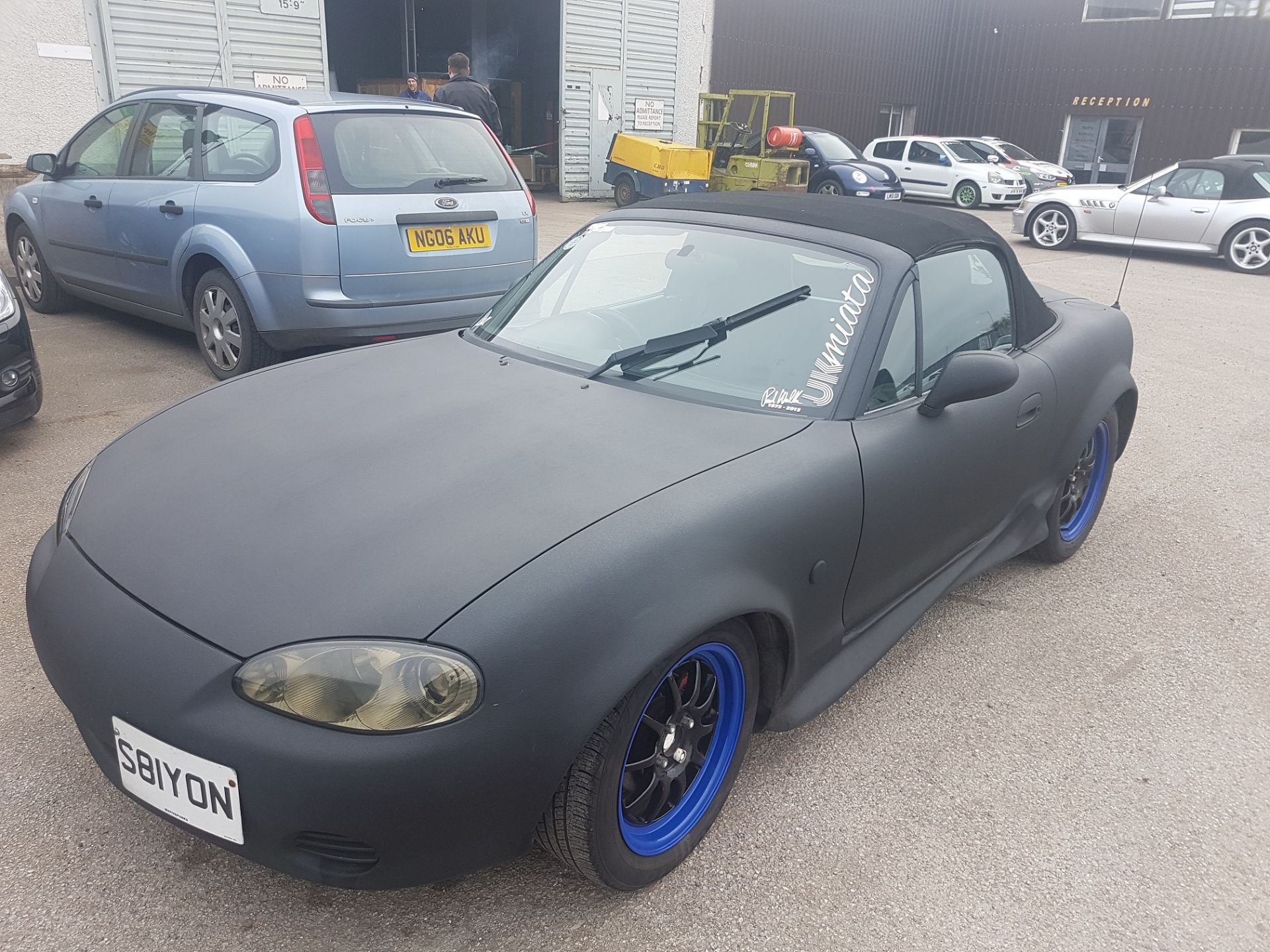 1998 BLACK MAZDA MX-5 SPORT 1265KG, LIGHT AND FAST CAR! CONVERTIBLE - Image 3 of 17