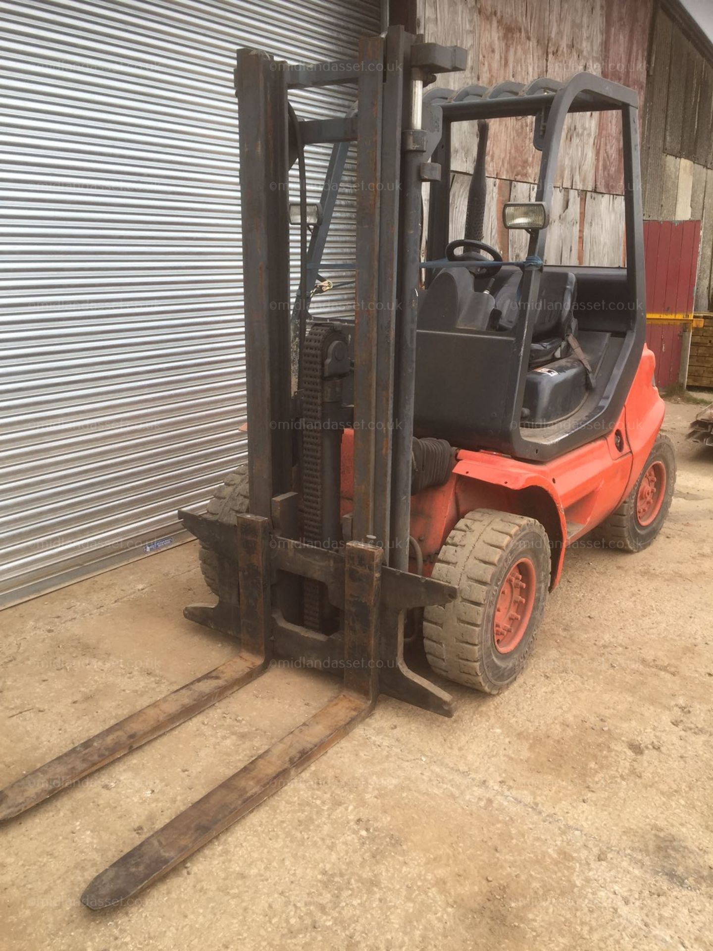 1994 LANSING LINDE 4 TONNE FORK LIFT - Image 4 of 6