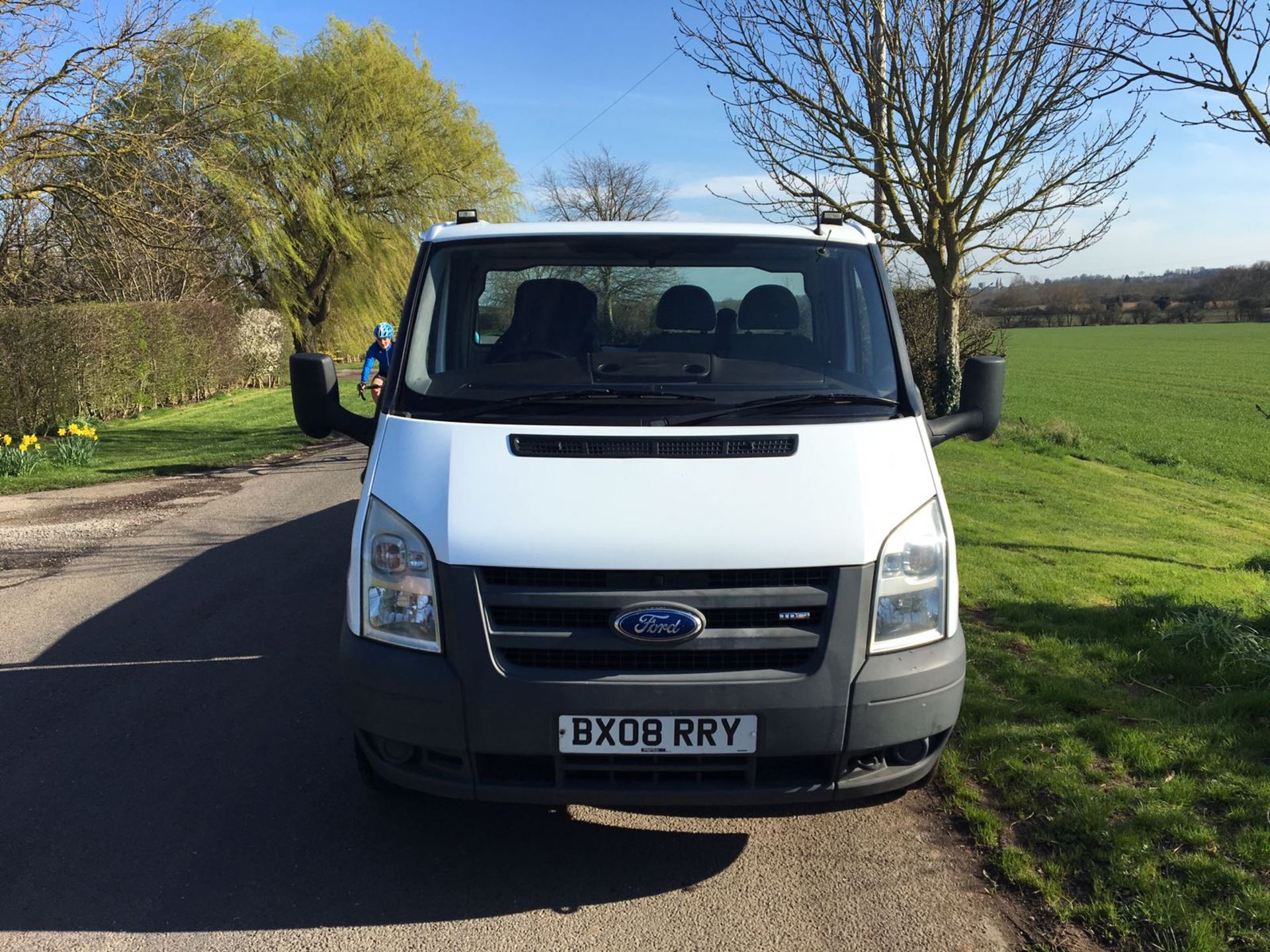 2008/08 REG FORD TRANSIT 100 T350M RWD BEAVER TAIL, BRAND NEW REAR BODY FITTED - Bild 2 aus 12